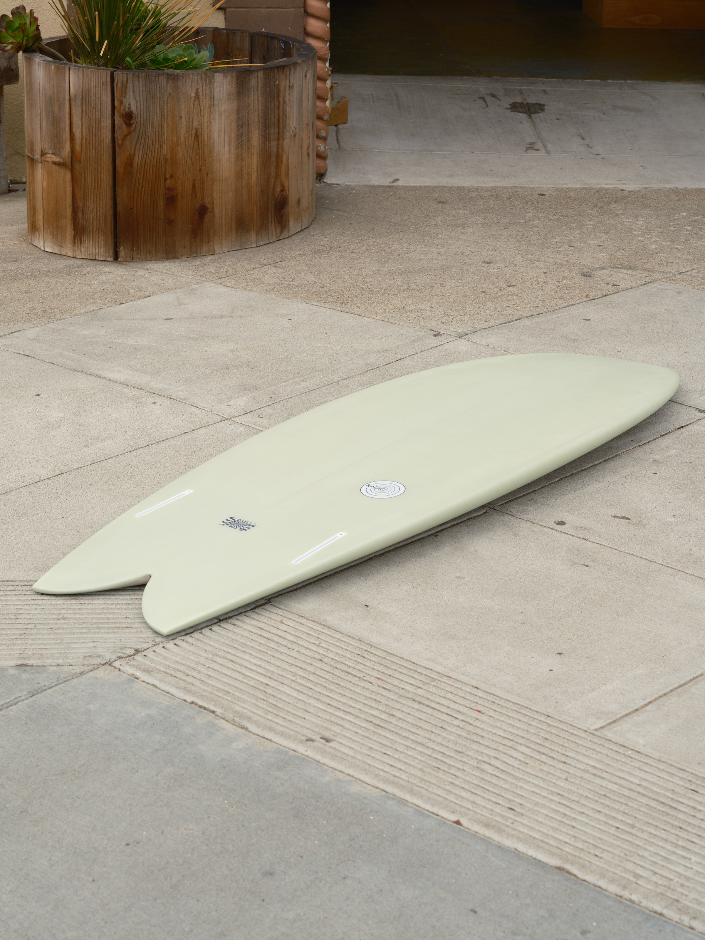 5'6 Radio Classic Fish - Duck Egg - Mollusk Surf Shop