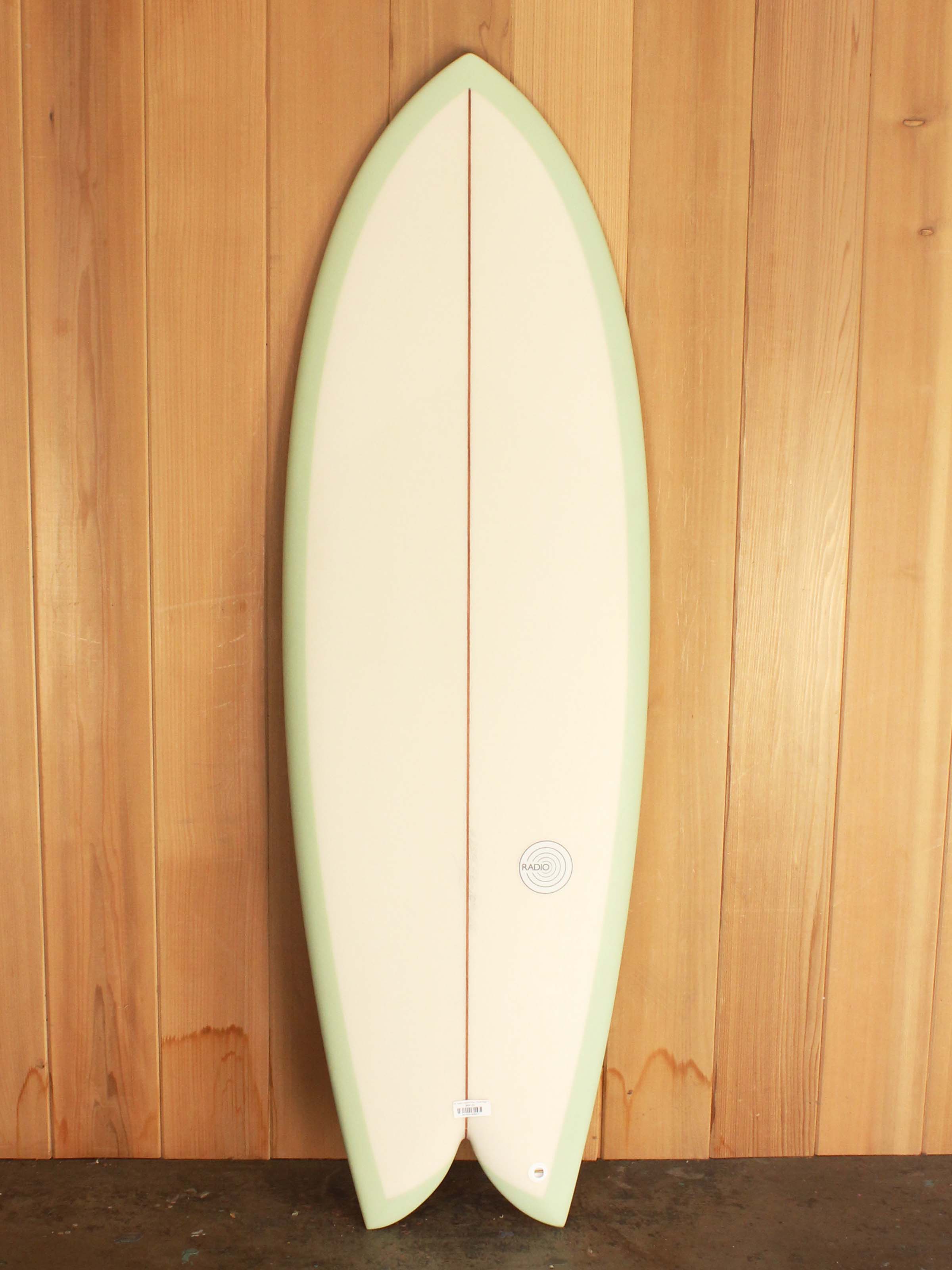 5'6 Radio Classic Fish - Duck Egg - Mollusk Surf Shop