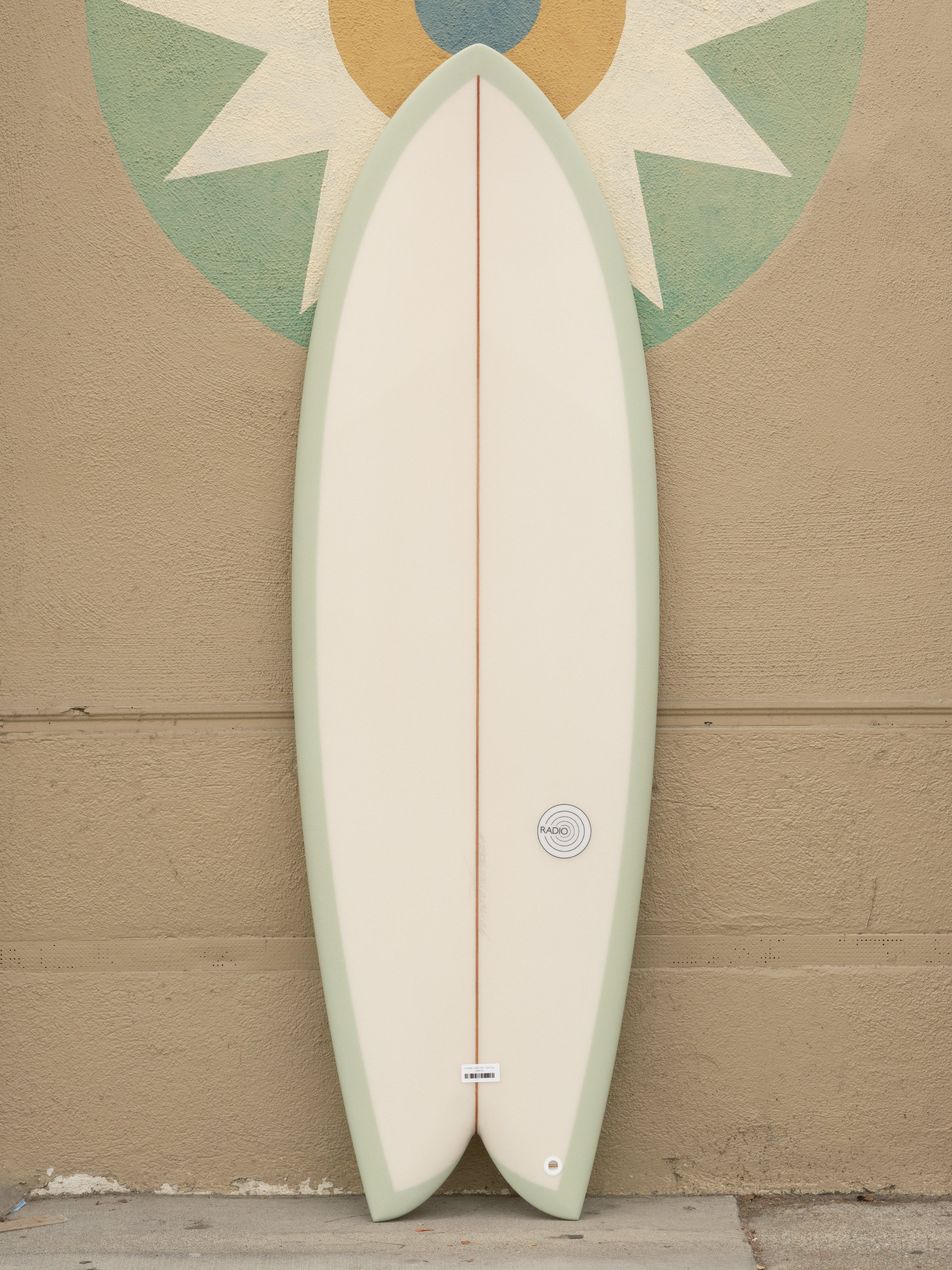 5'6 Radio Classic Fish - Duck Egg - Mollusk Surf Shop