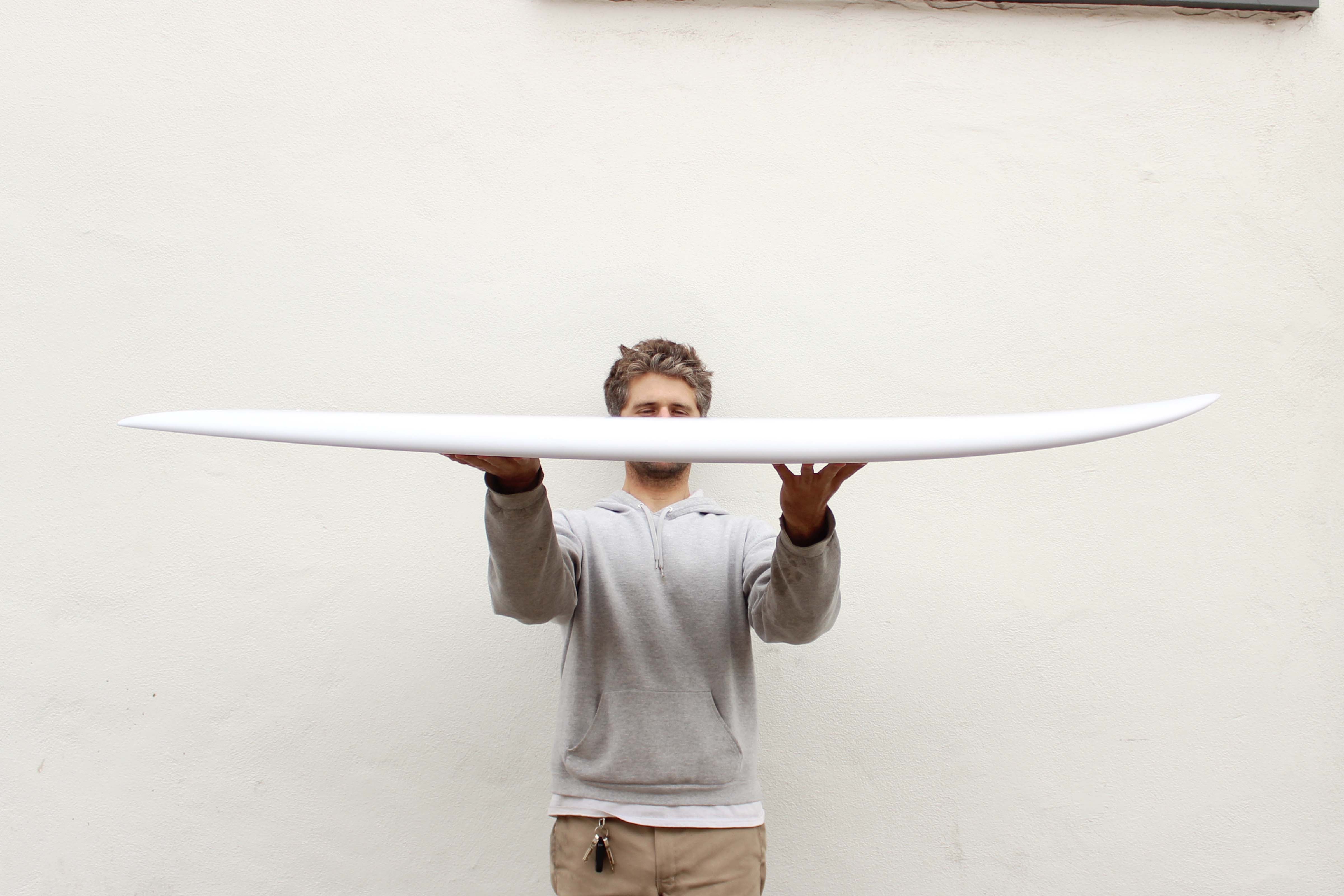 5'6 Rainbow Fish - Clear - Mollusk Surf Shop