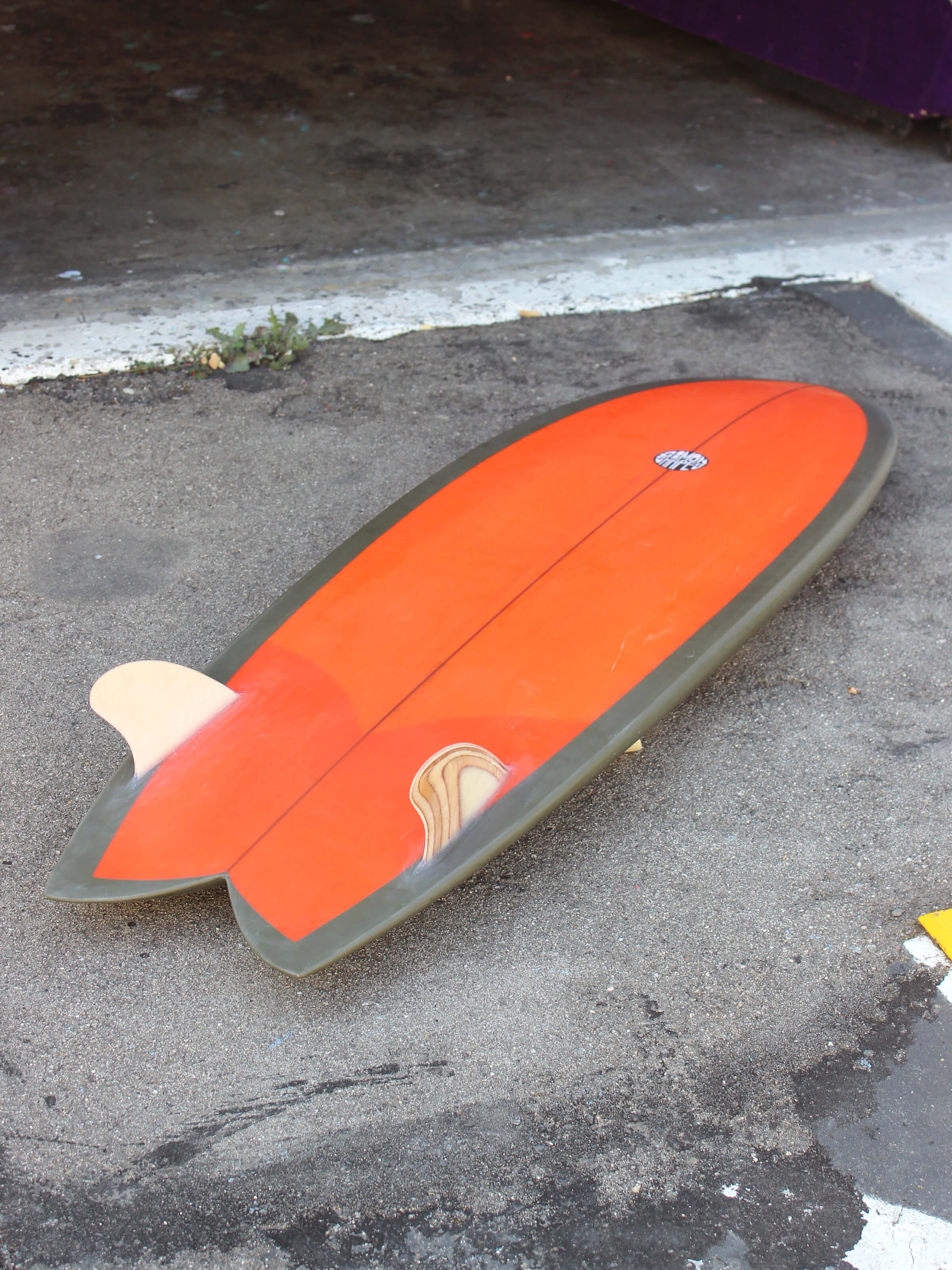 5'6 Simon Shapes Custom Fish - Mollusk Surf Shop