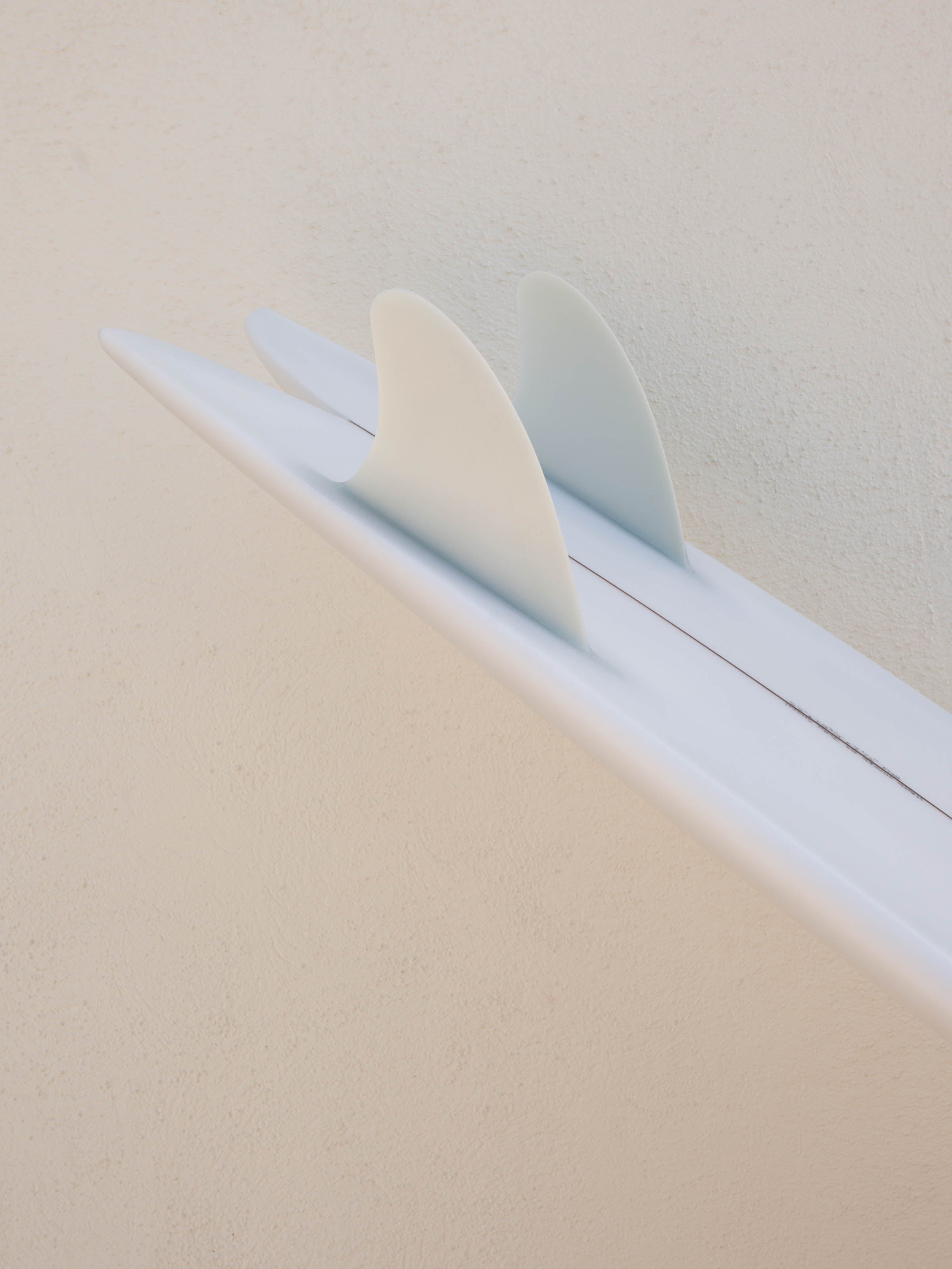 5'6 Simon Shapes Custom Fish Glass on Keels - Mollusk Surf Shop - description
