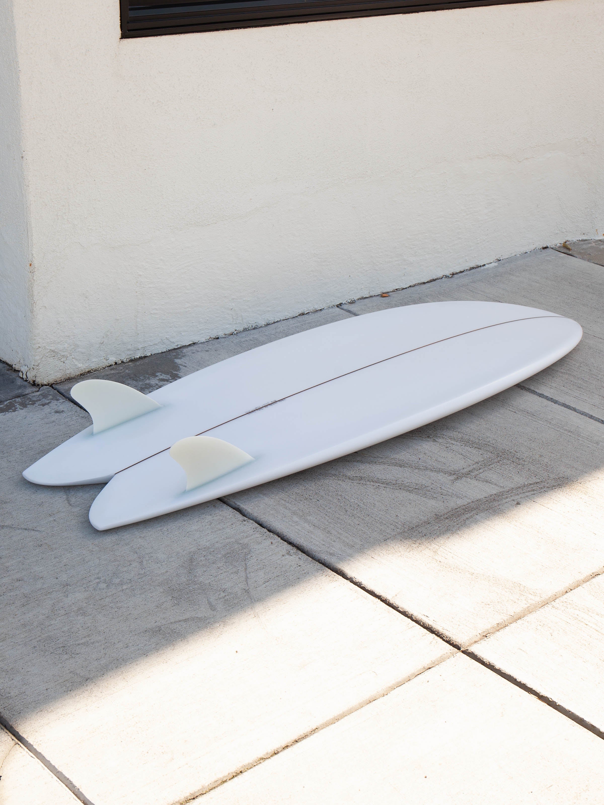 5'6 Simon Shapes Custom Fish Glass on Keels - Mollusk Surf Shop