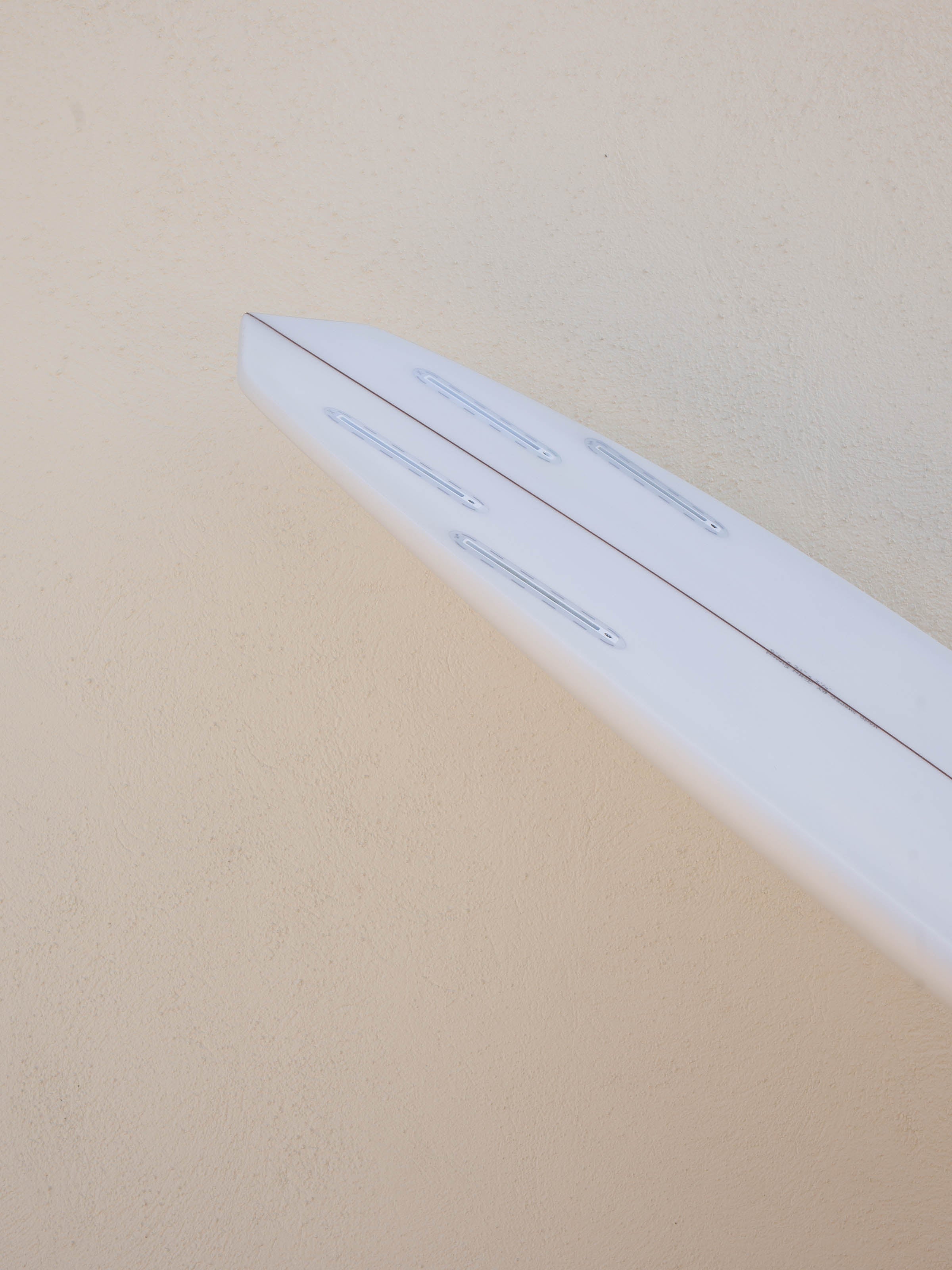 5'6 Simon Shapes Diamond Tail Quad - Mollusk Surf Shop - description