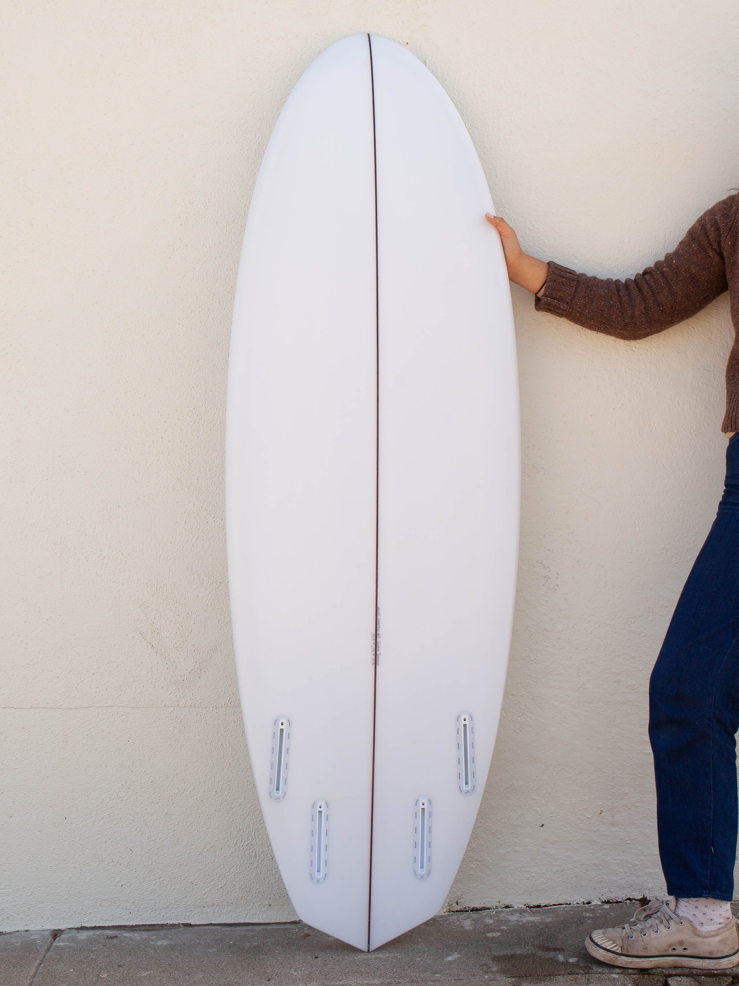 5'6 Simon Shapes Diamond Tail Quad - Mollusk Surf Shop