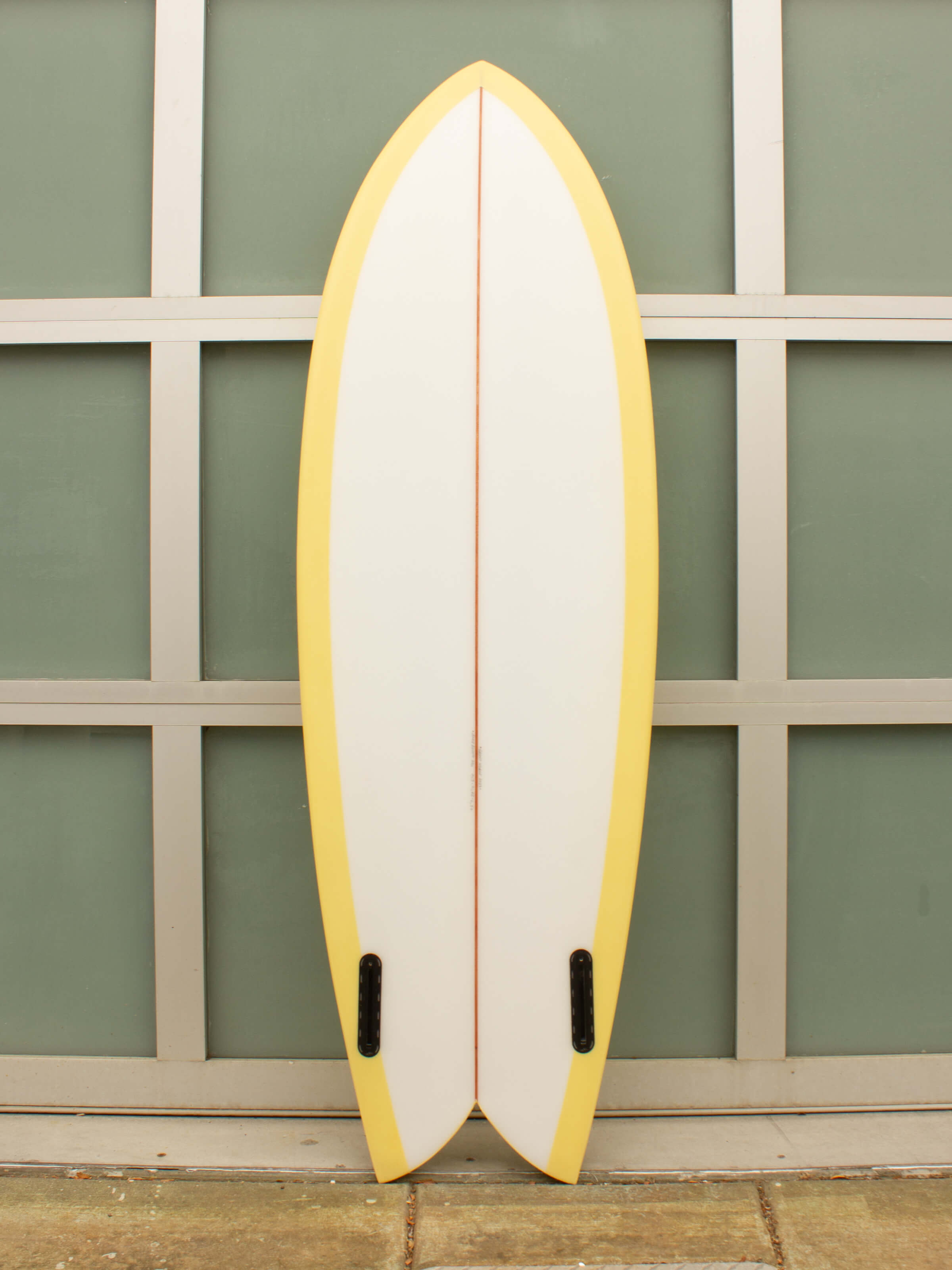 5'7 Grant Noble White Dove Fish - Mollusk Surf Shop