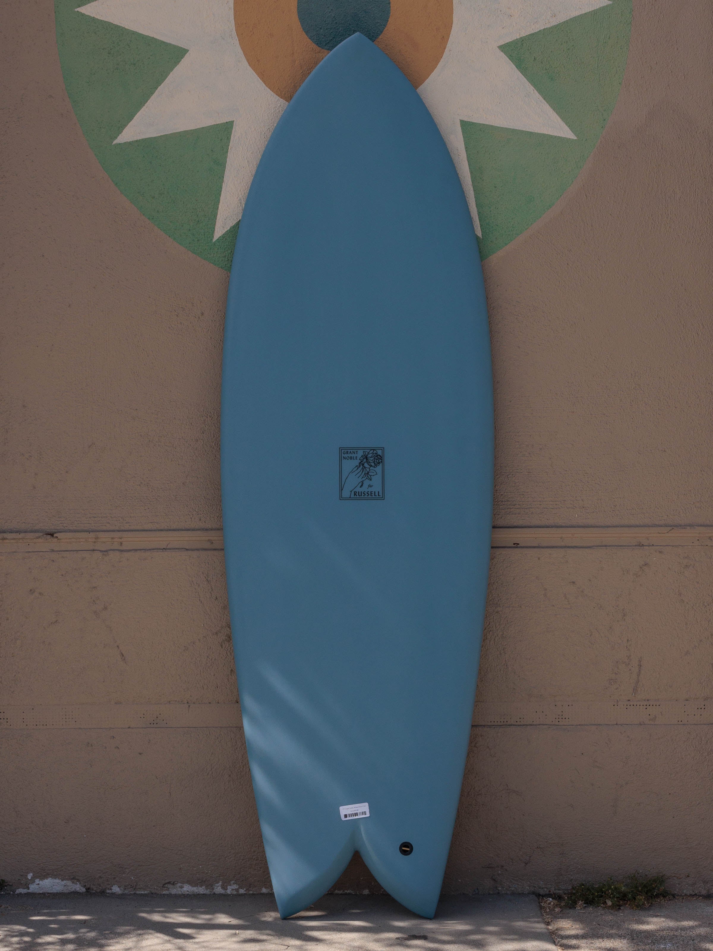 5'7 Grant Noble White Dove Fish - Mollusk Surf Shop