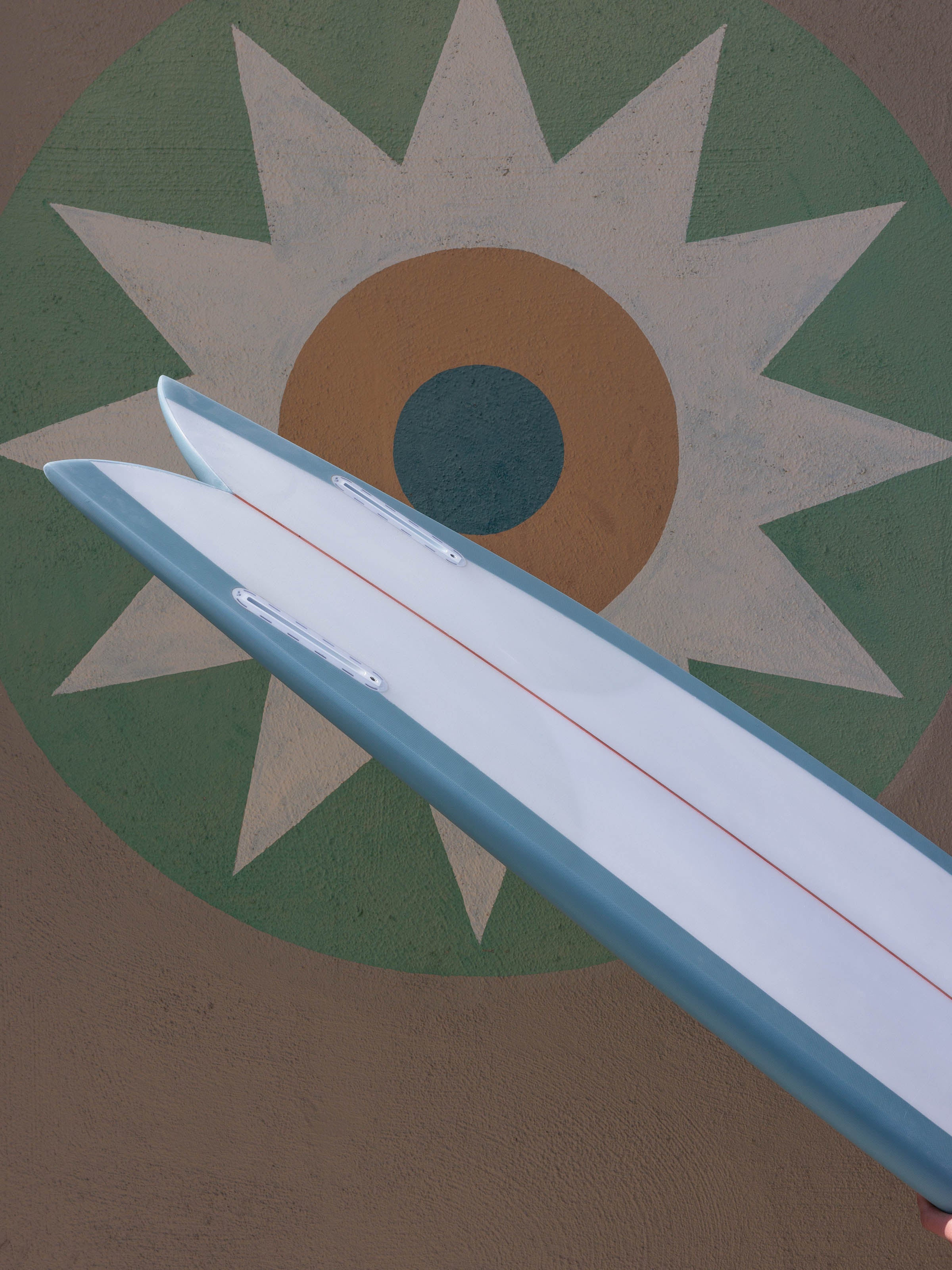 5'7 Grant Noble White Dove Fish - Mollusk Surf Shop - description