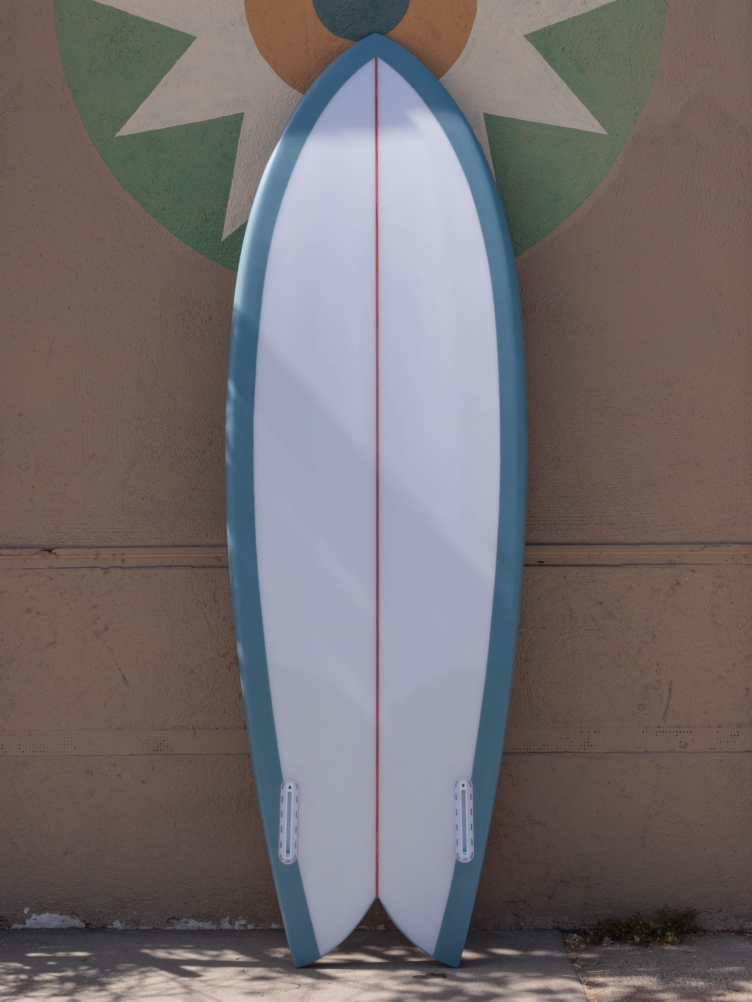 5'7 Grant Noble White Dove Fish - Mollusk Surf Shop