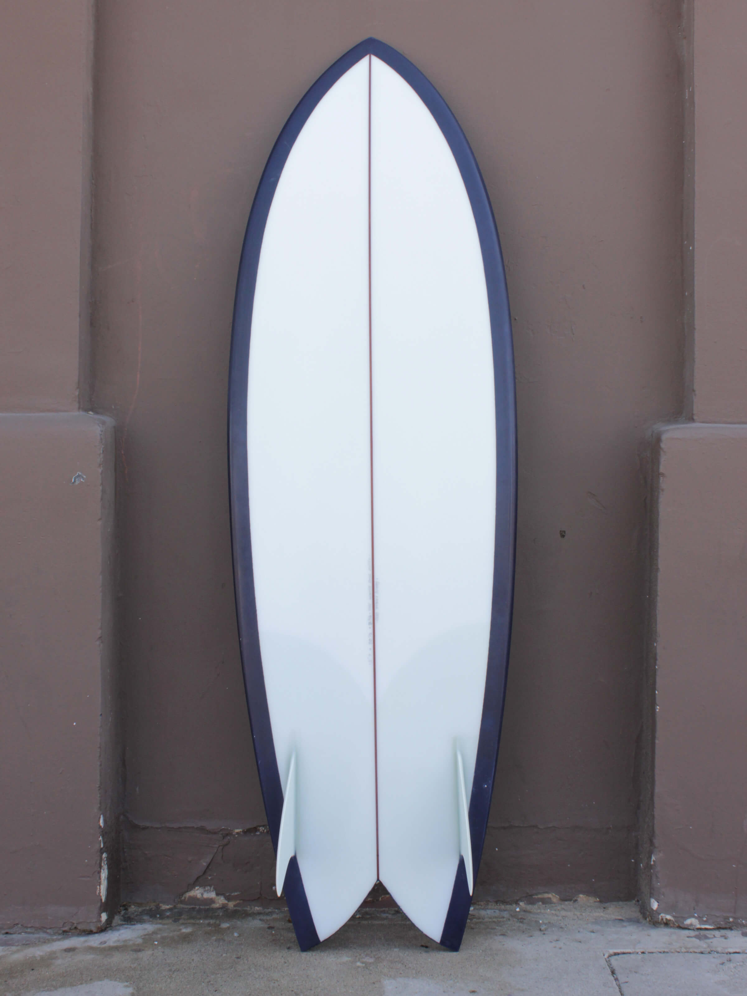 5'7 Grant Noble White Dove Fish - Mollusk Surf Shop