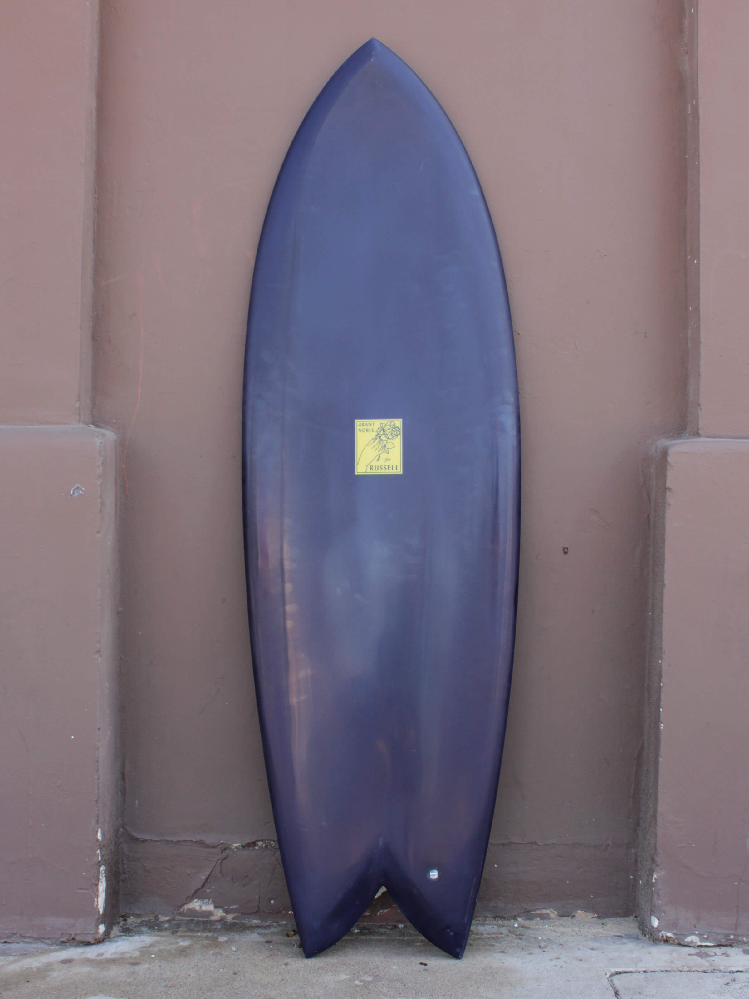 5'7 Grant Noble White Dove Fish - Mollusk Surf Shop