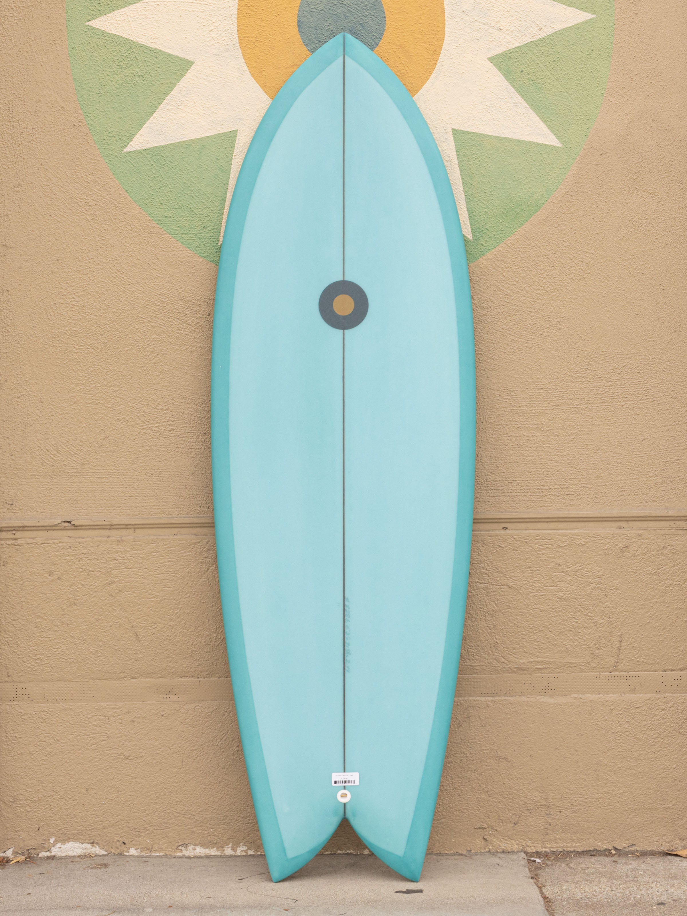 5'7 MPE Coho Fish - Aqua - Mollusk Surf Shop