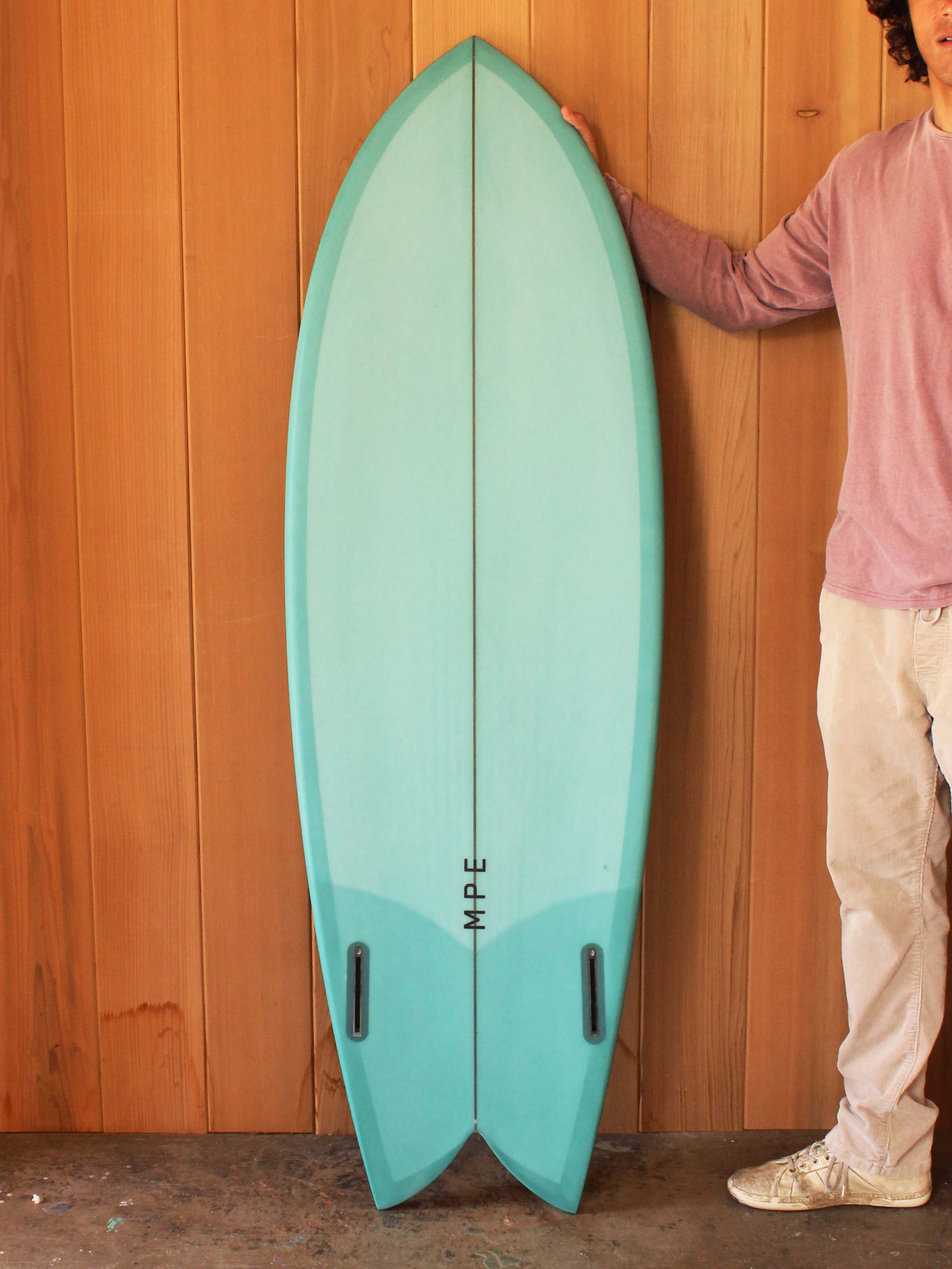5'7 MPE Coho Fish - Aqua - Mollusk Surf Shop