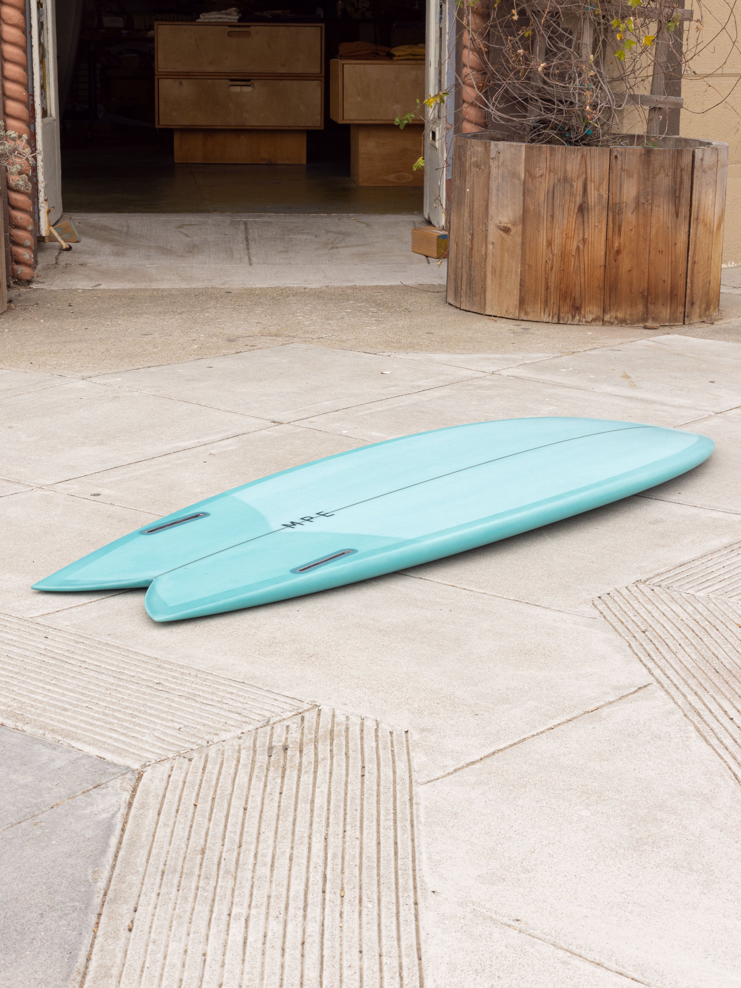 5'7 MPE Coho Fish - Aqua - Mollusk Surf Shop