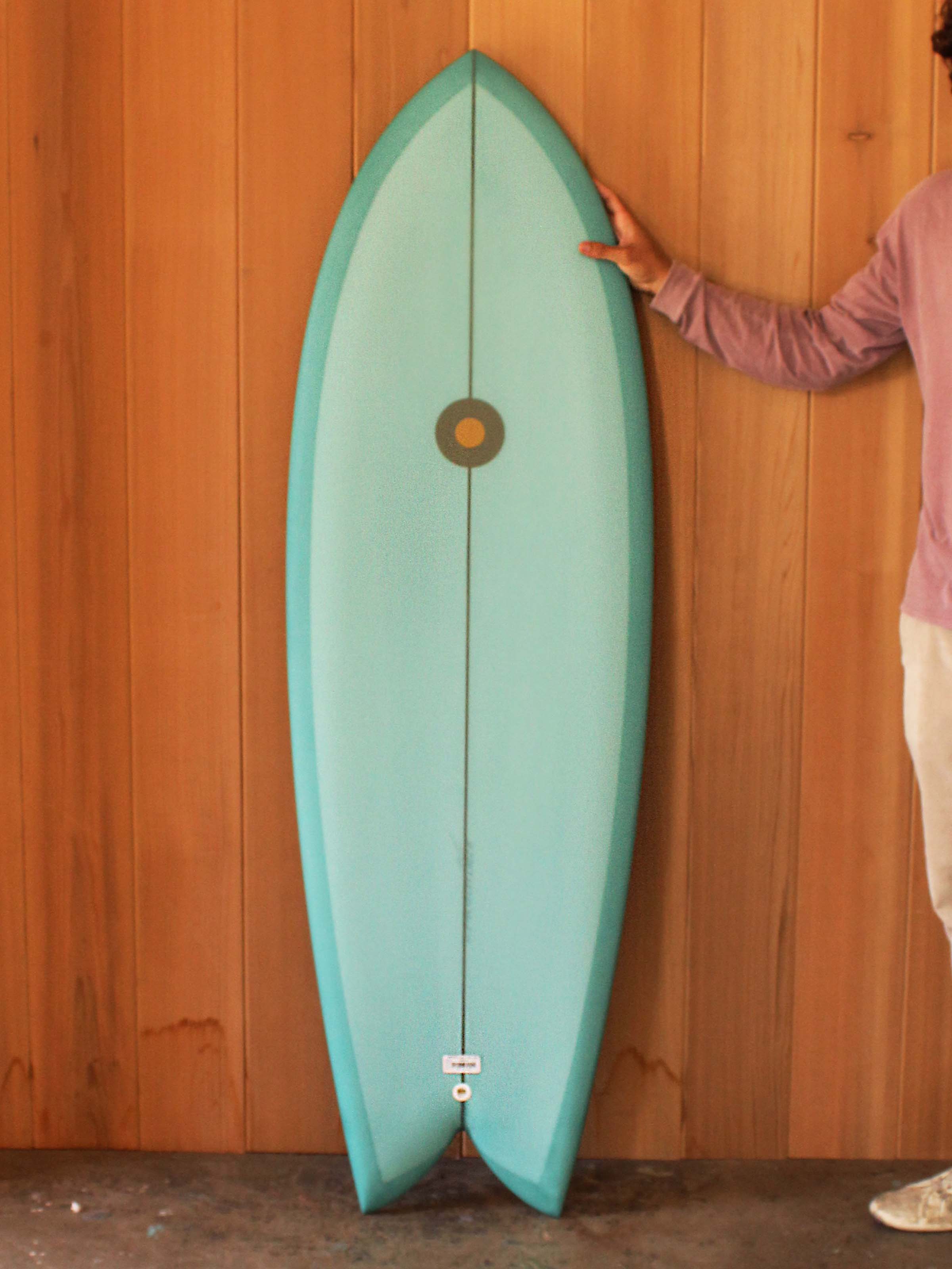 5'7 MPE Coho Fish - Aqua - Mollusk Surf Shop