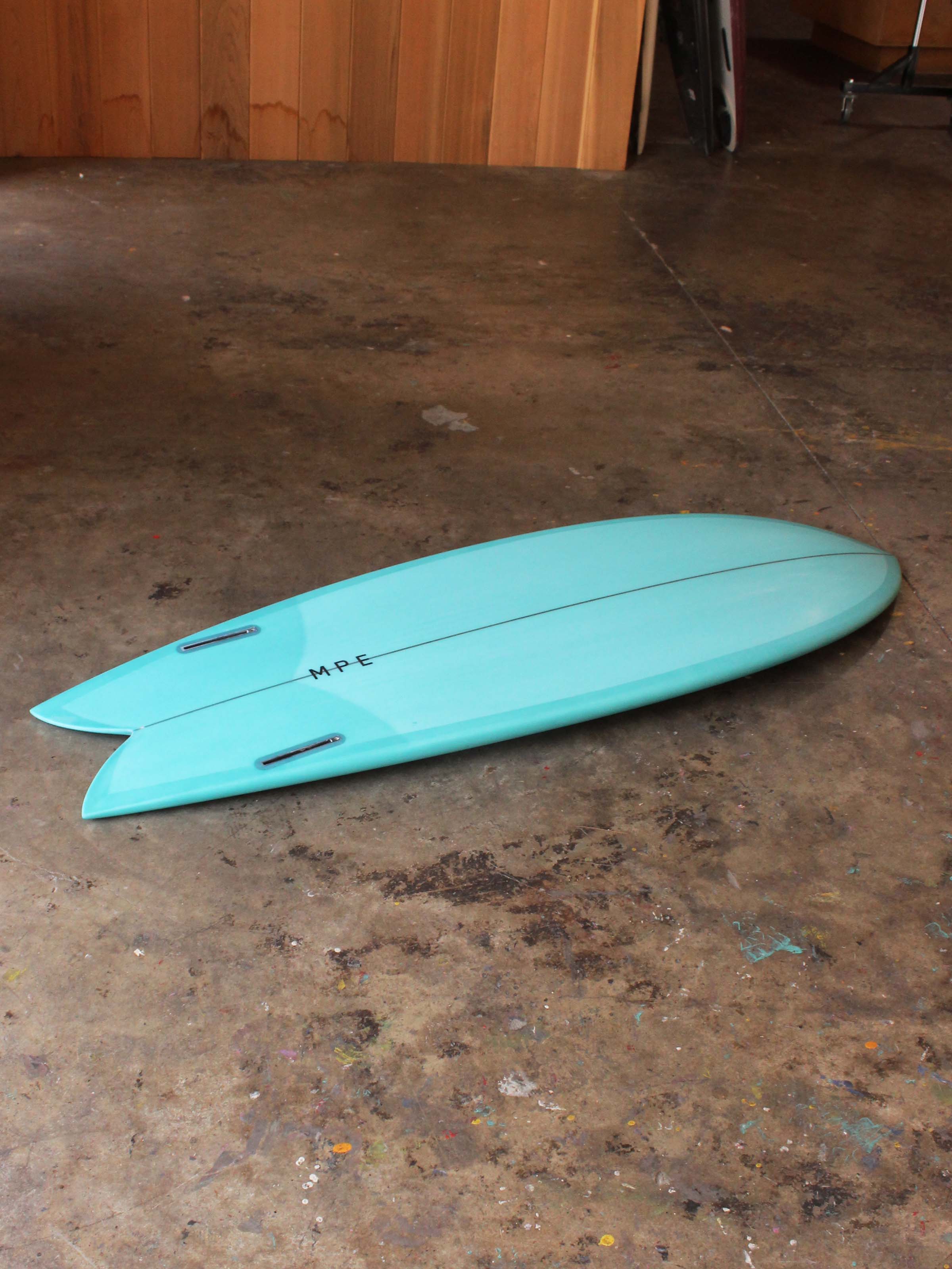 5'7 MPE Coho Fish - Aqua - Mollusk Surf Shop