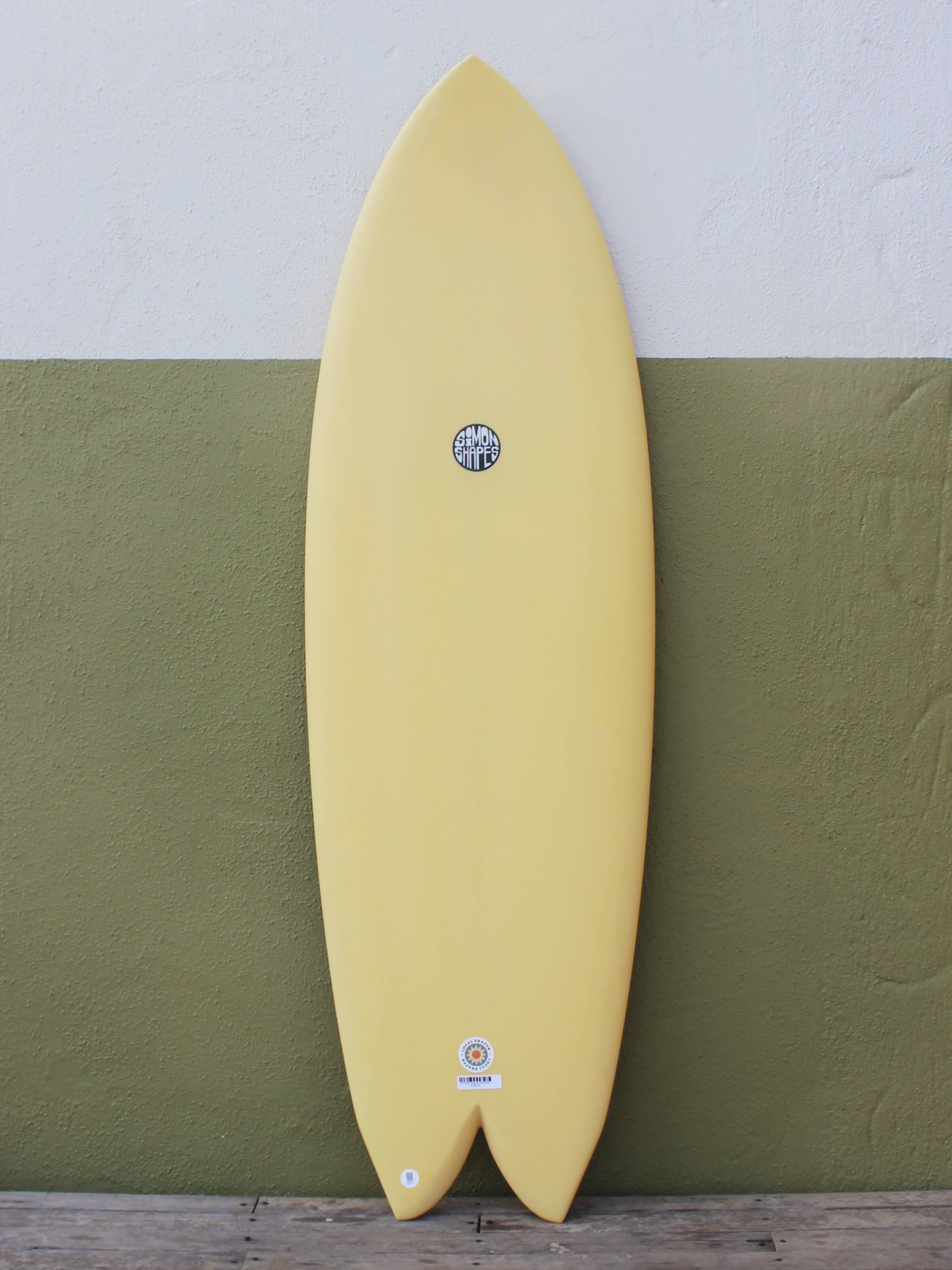 5'7 Simon Shapes Foiled Fish - Mollusk Surf Shop