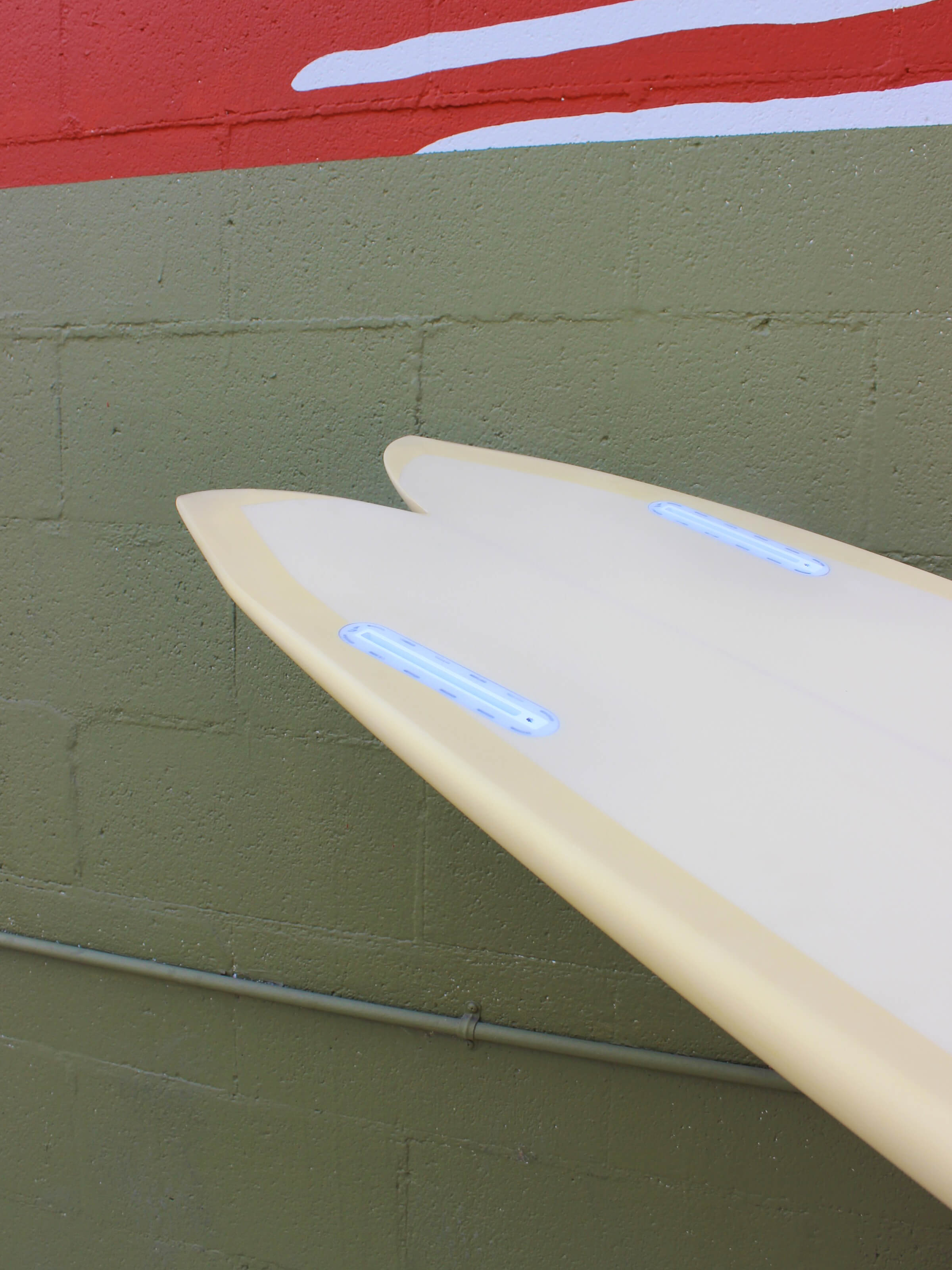 5'7 Simon Shapes Foiled Fish - Mollusk Surf Shop - description