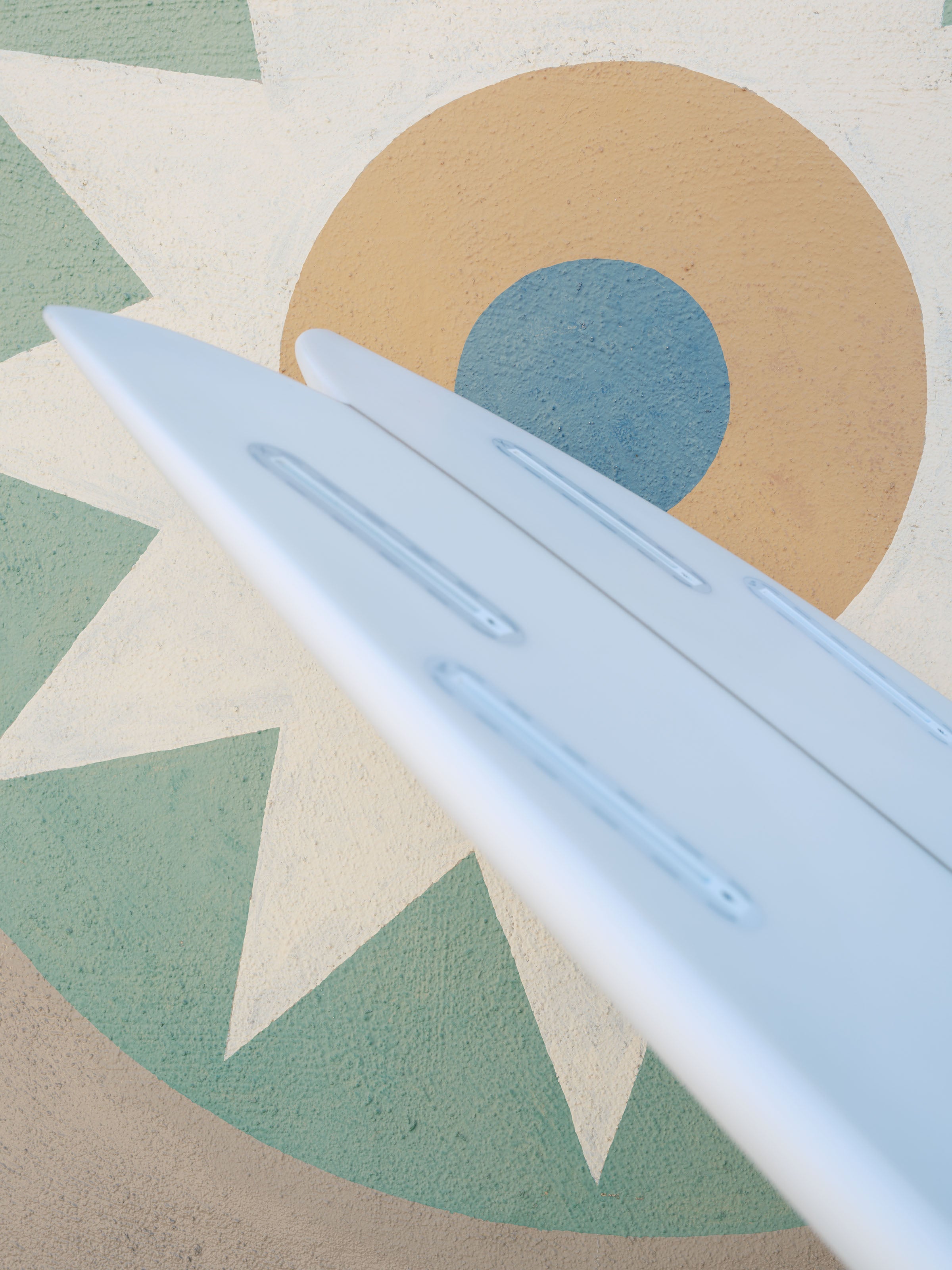 5'7 Simon Shapes Quad Fish - Mollusk Surf Shop - description