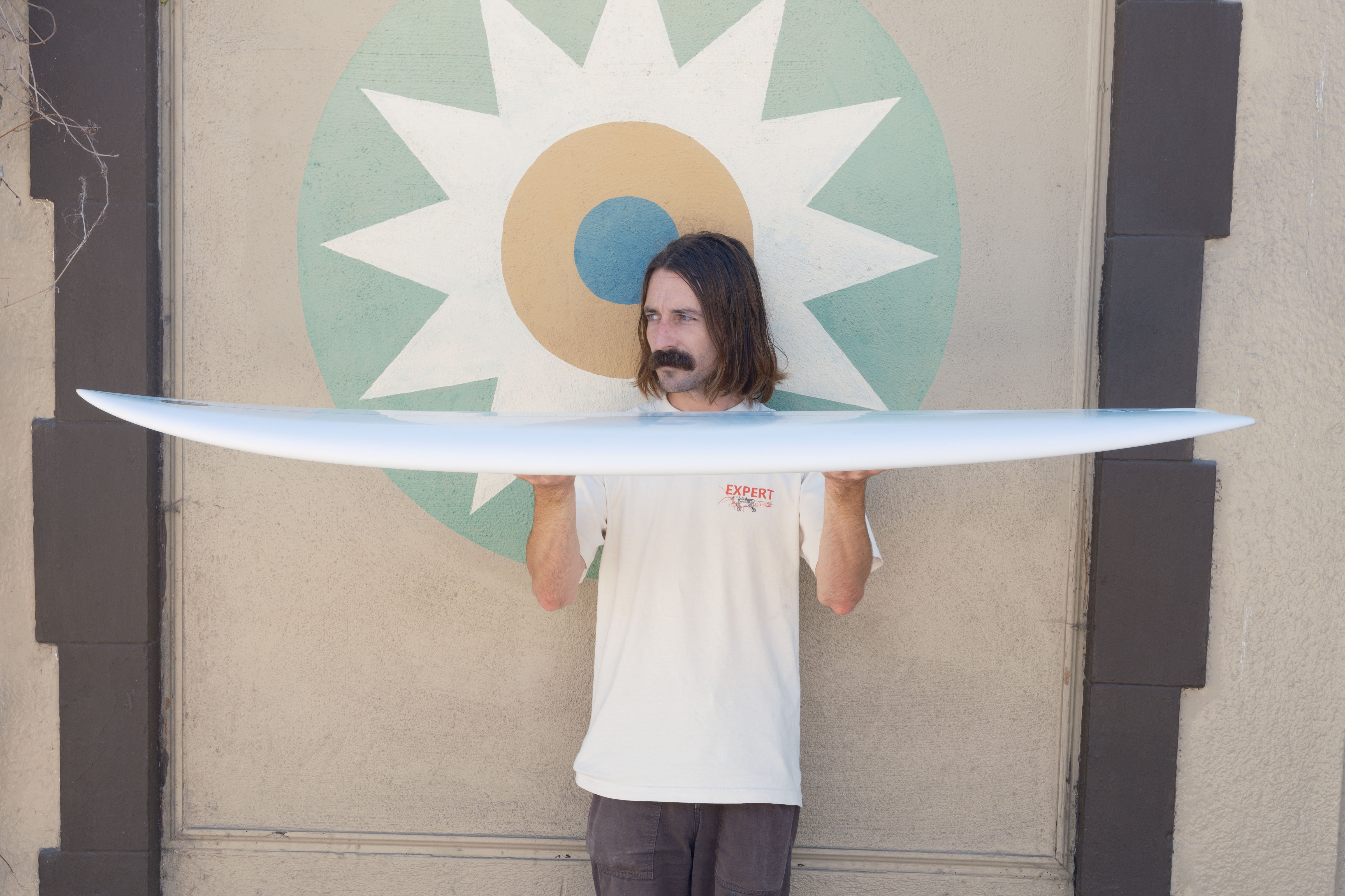 5'7 Simon Shapes Quad Fish - Mollusk Surf Shop
