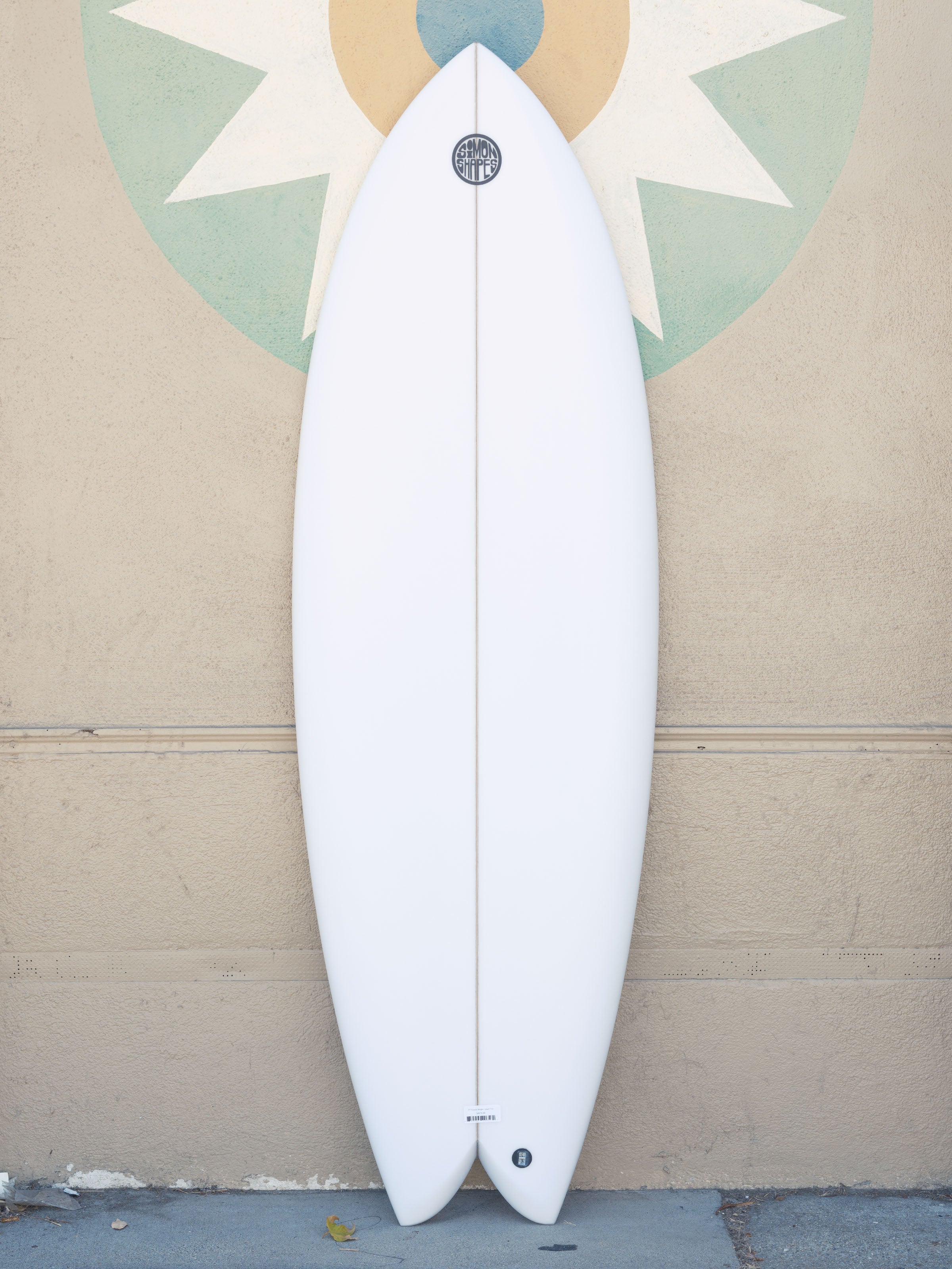 5'7 Simon Shapes Quad Fish - Mollusk Surf Shop