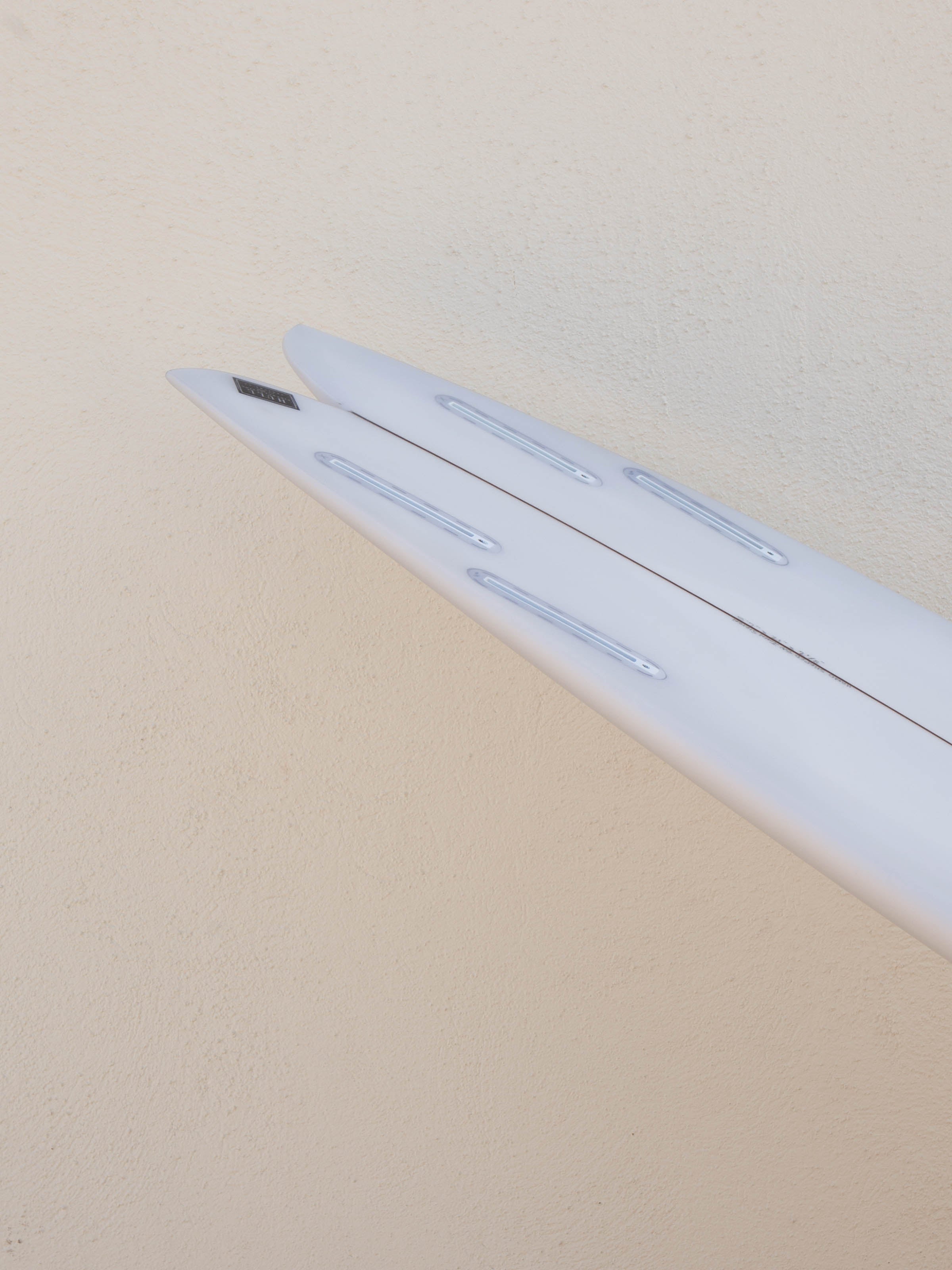5'7 Simon Shapes Quad Fish - Mollusk Surf Shop - description