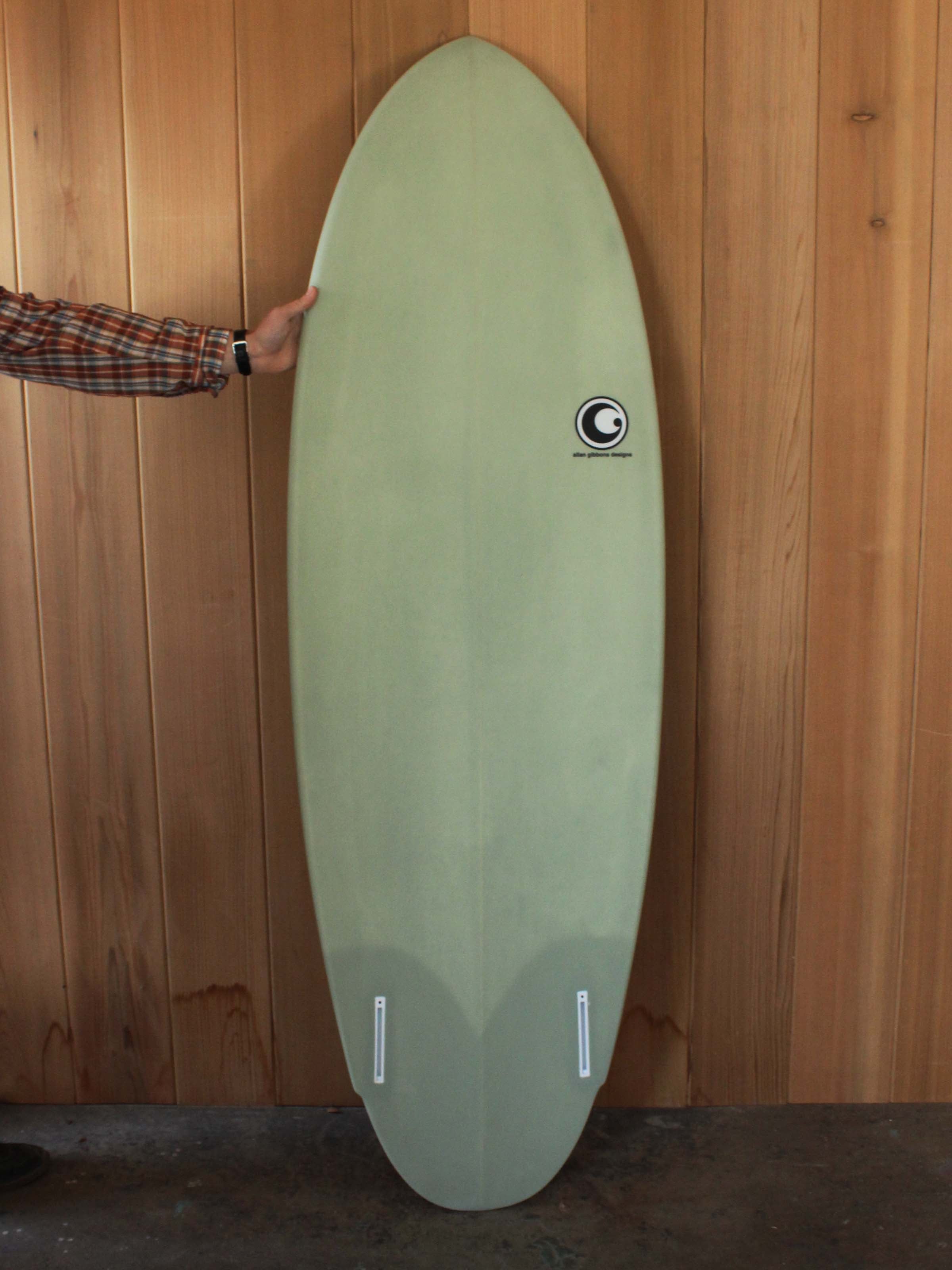 5'8 Allan Gibbons Twin Egg - Mollusk Surf Shop