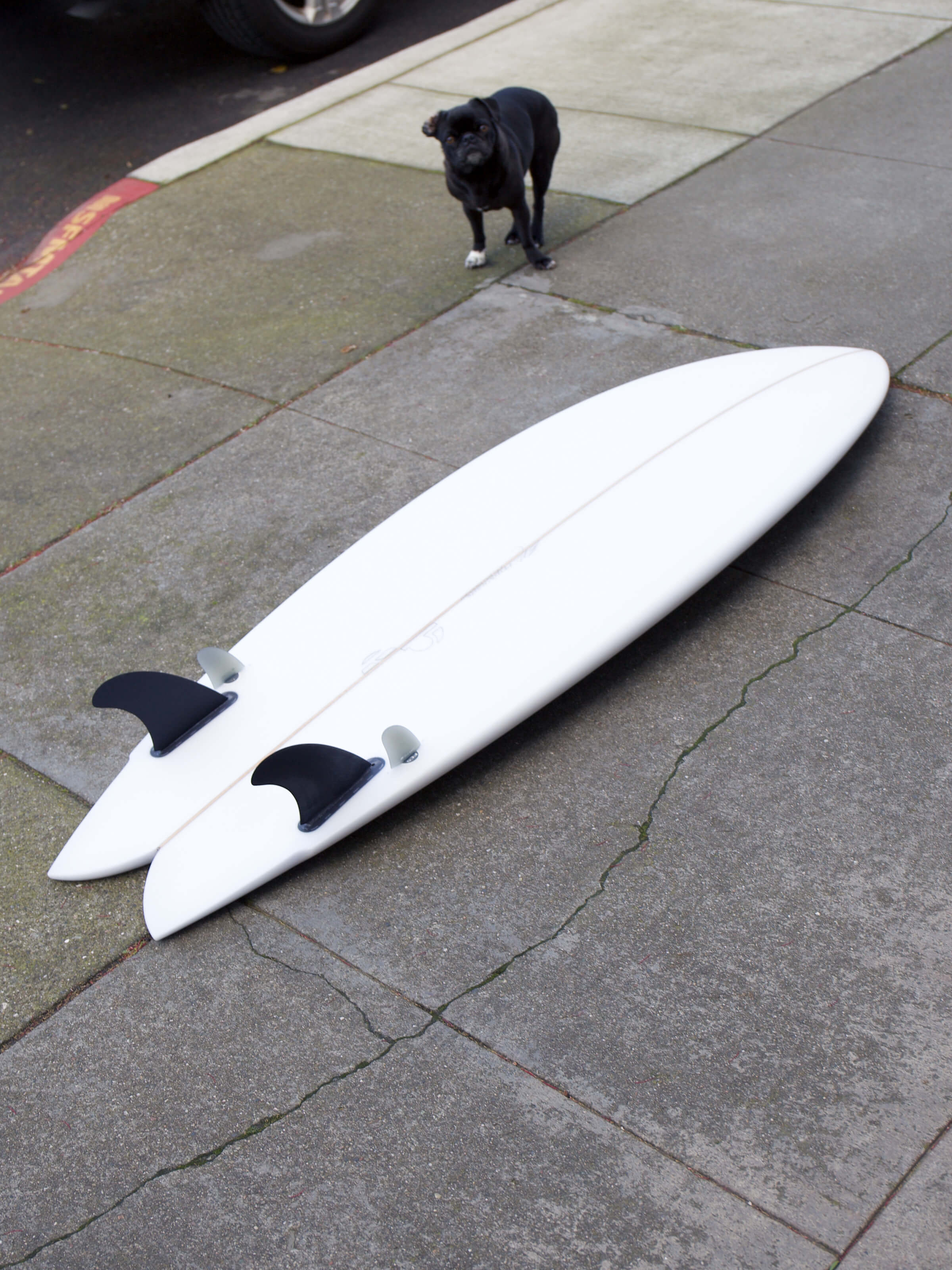 5'8 Mitsven Twinzer Fish - Mollusk Surf Shop