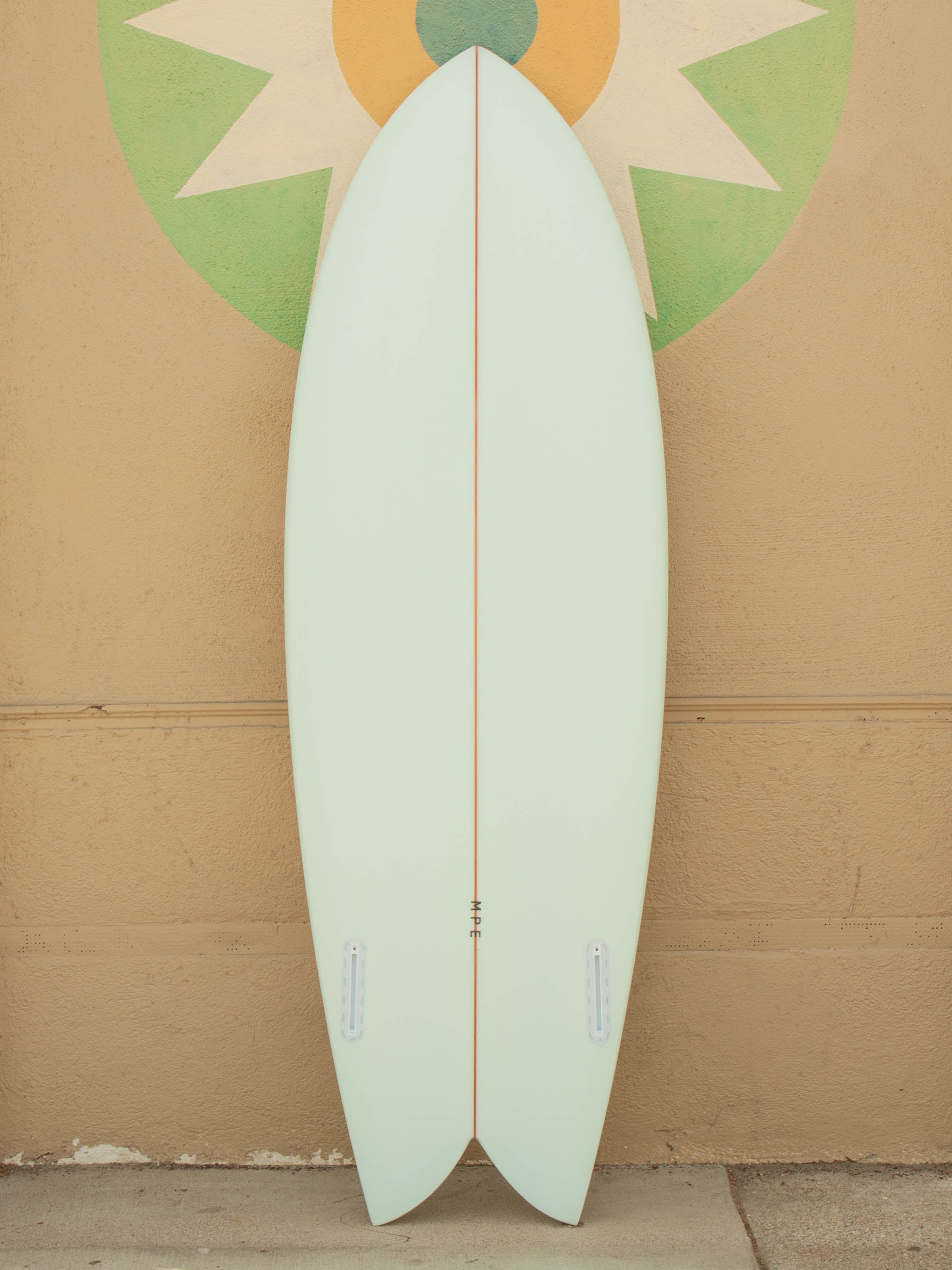 5'8 MPE Coho Fish - Mint - Mollusk Surf Shop