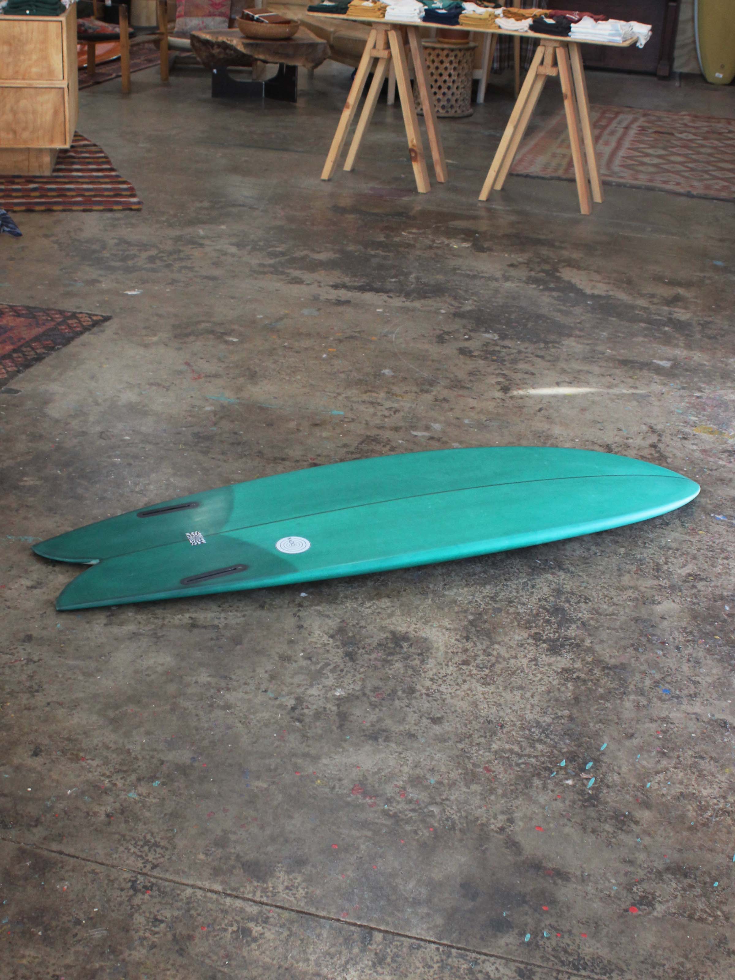 5'8 Radio Classic Fish - Mallard - Mollusk Surf Shop