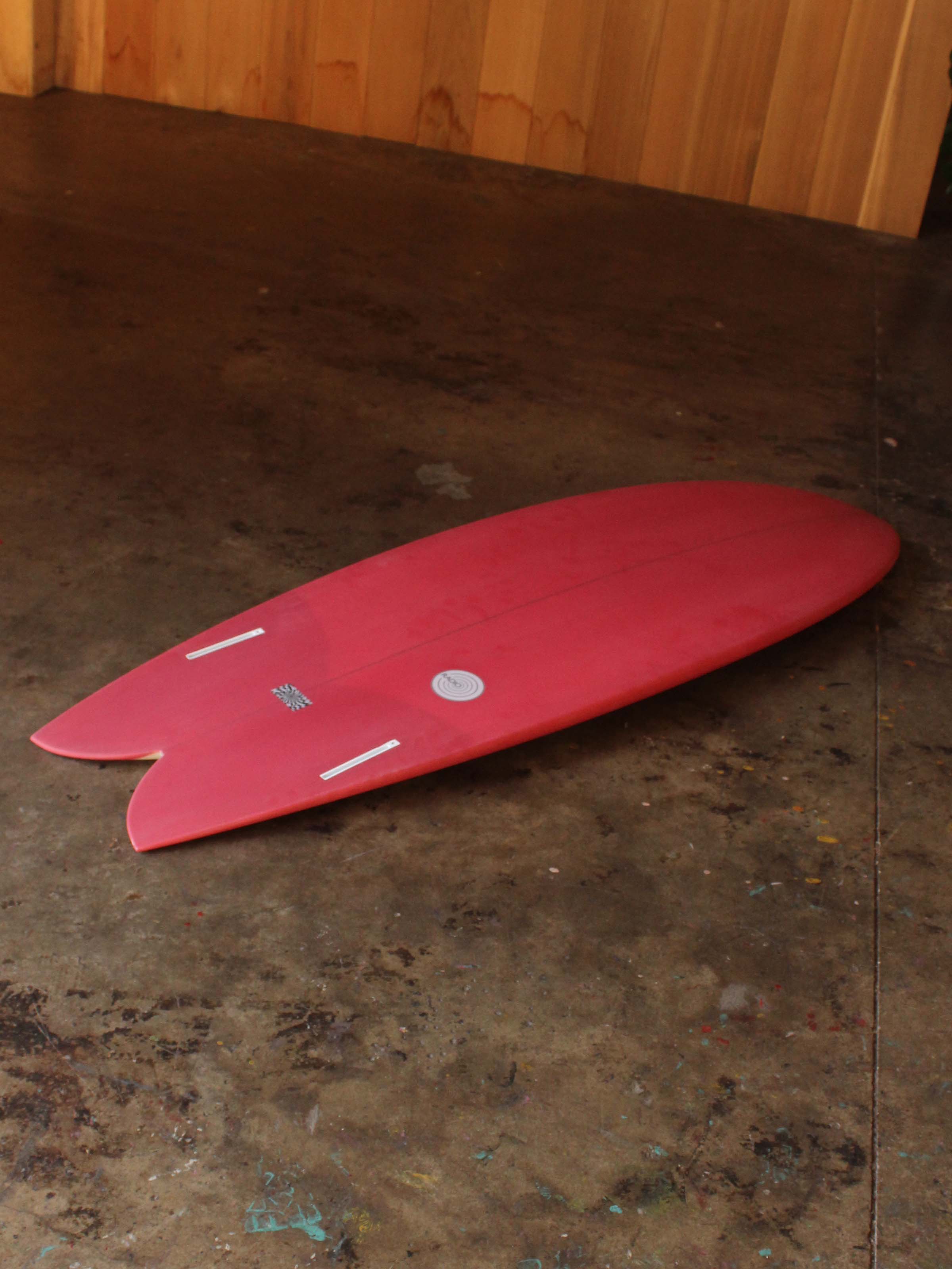 5'8 Radio Classic Fish - Rose - Mollusk Surf Shop