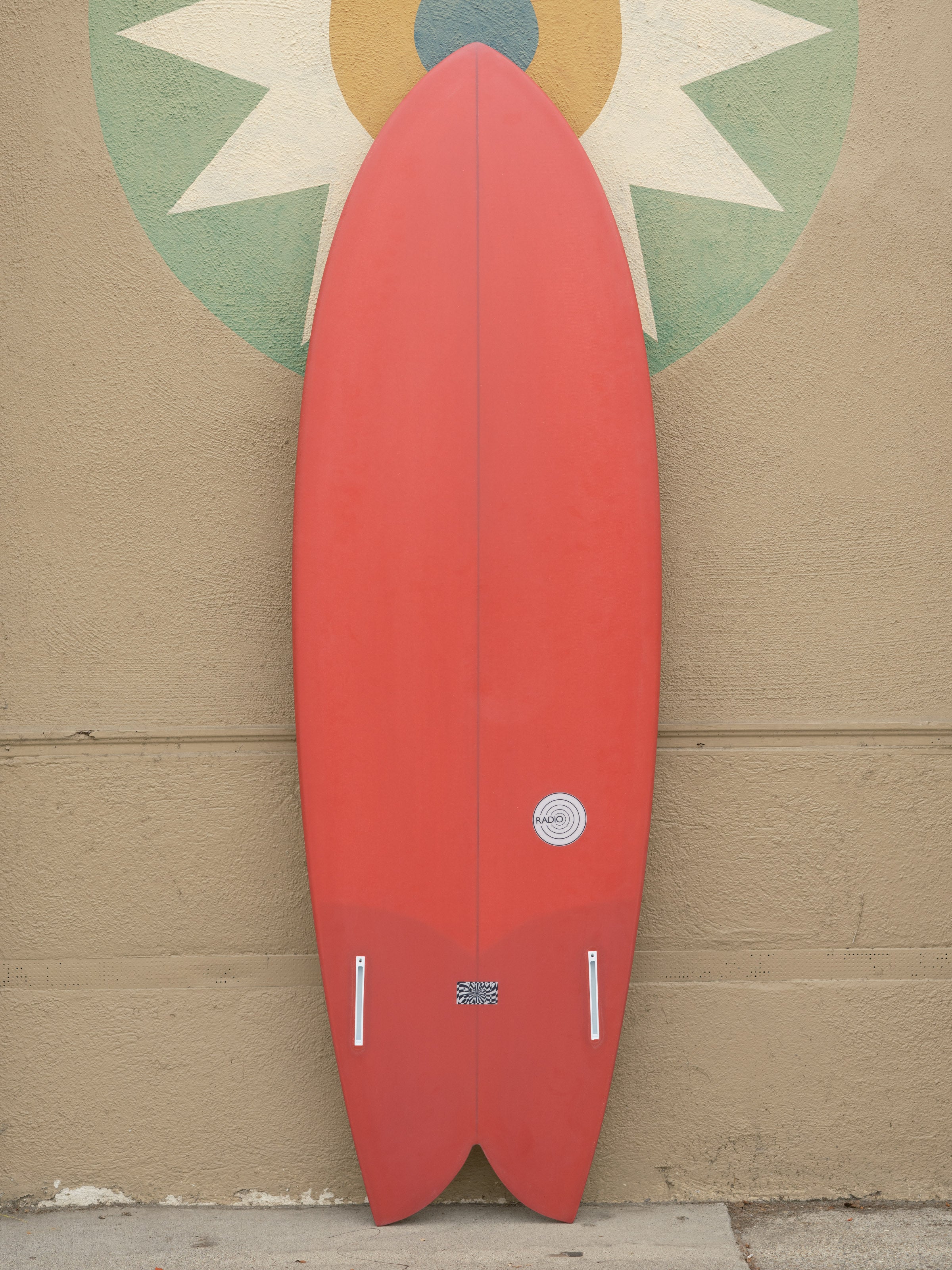 5'8 Radio Classic Fish - Rose - Mollusk Surf Shop