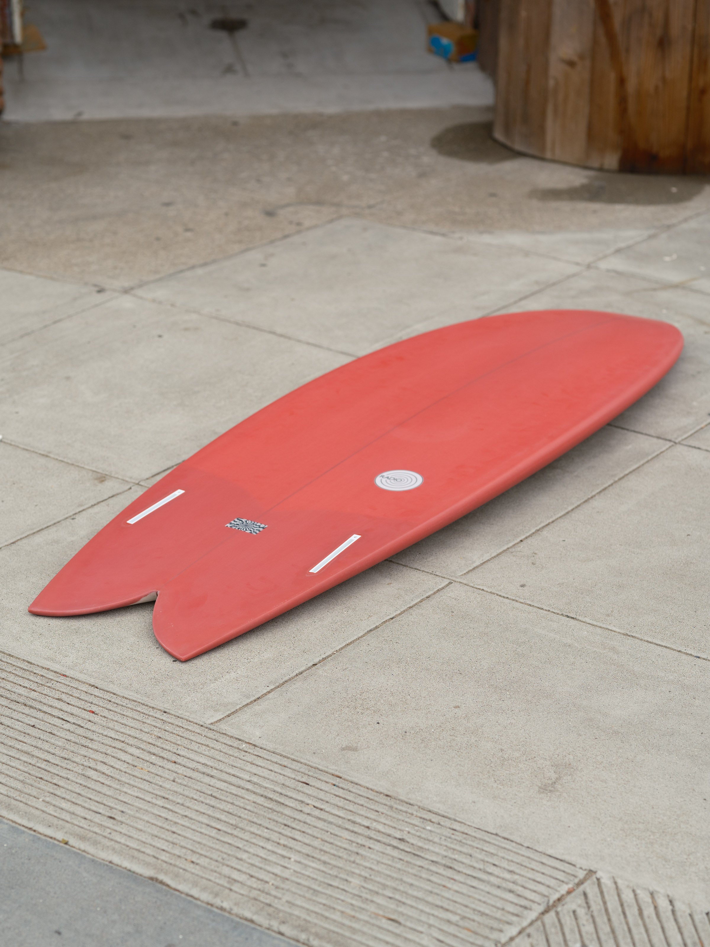 5'8 Radio Classic Fish - Rose - Mollusk Surf Shop