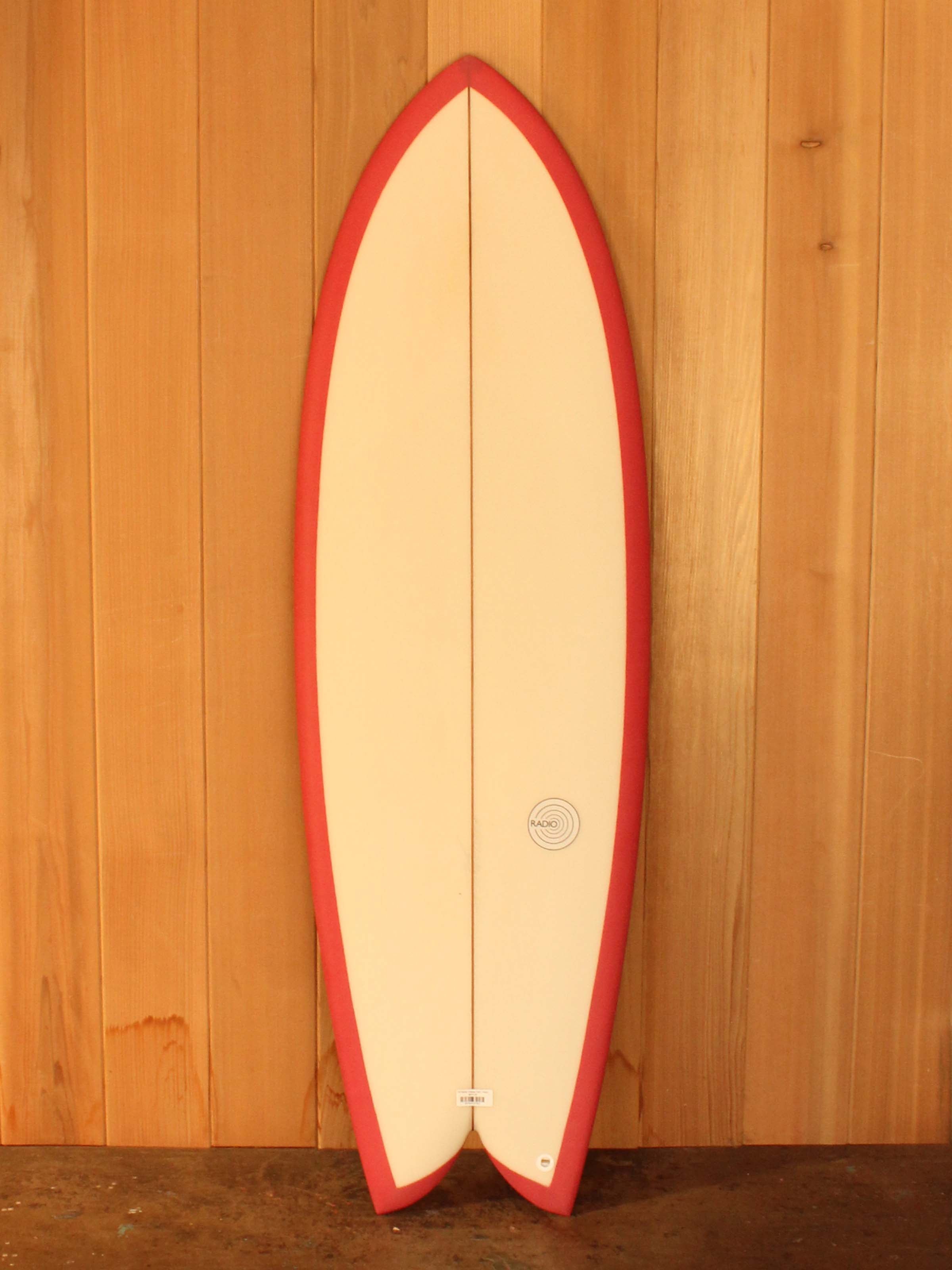5'8 Radio Classic Fish - Rose - Mollusk Surf Shop