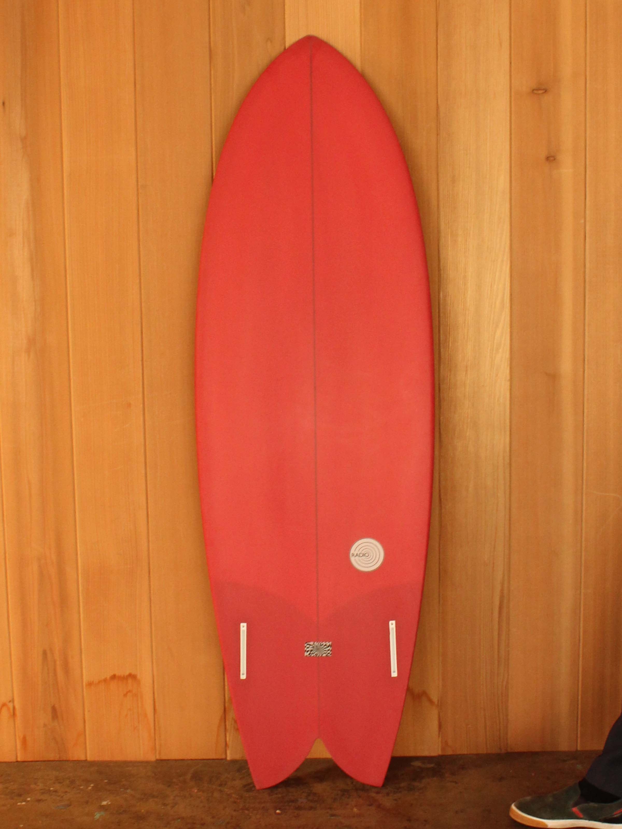 5'8 Radio Classic Fish - Rose - Mollusk Surf Shop