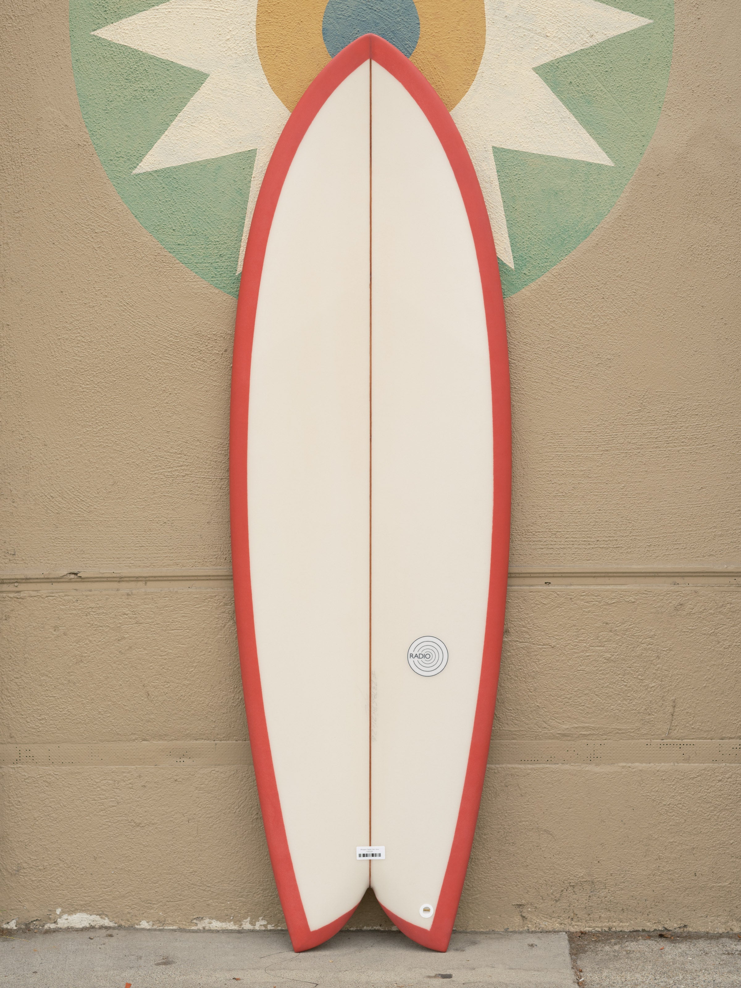 5'8 Radio Classic Fish - Rose - Mollusk Surf Shop