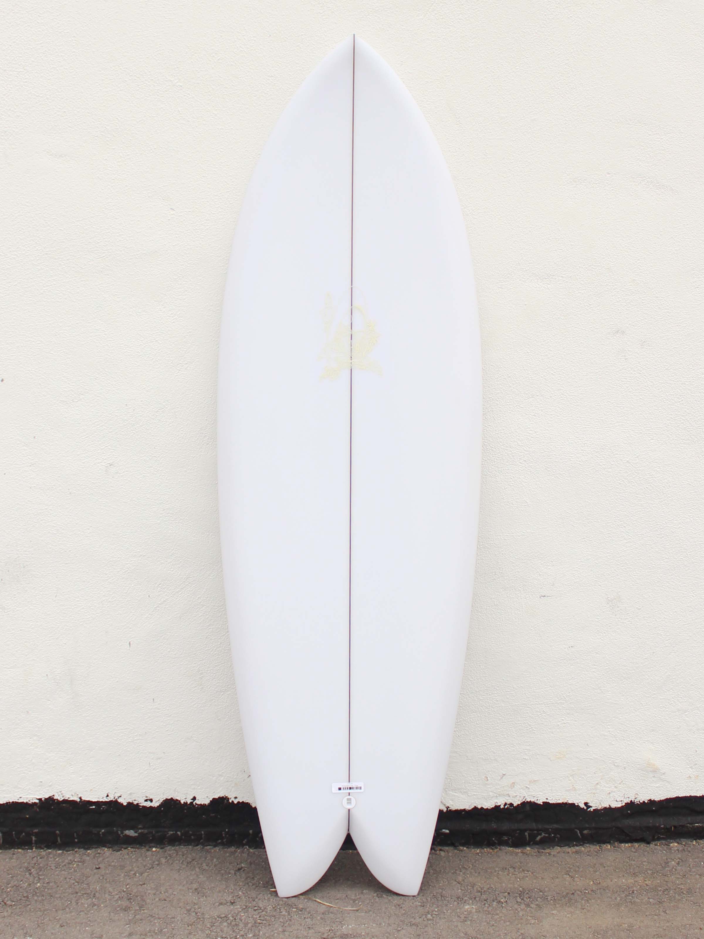 5'8 Rainbow Fish - Clear - Mollusk Surf Shop