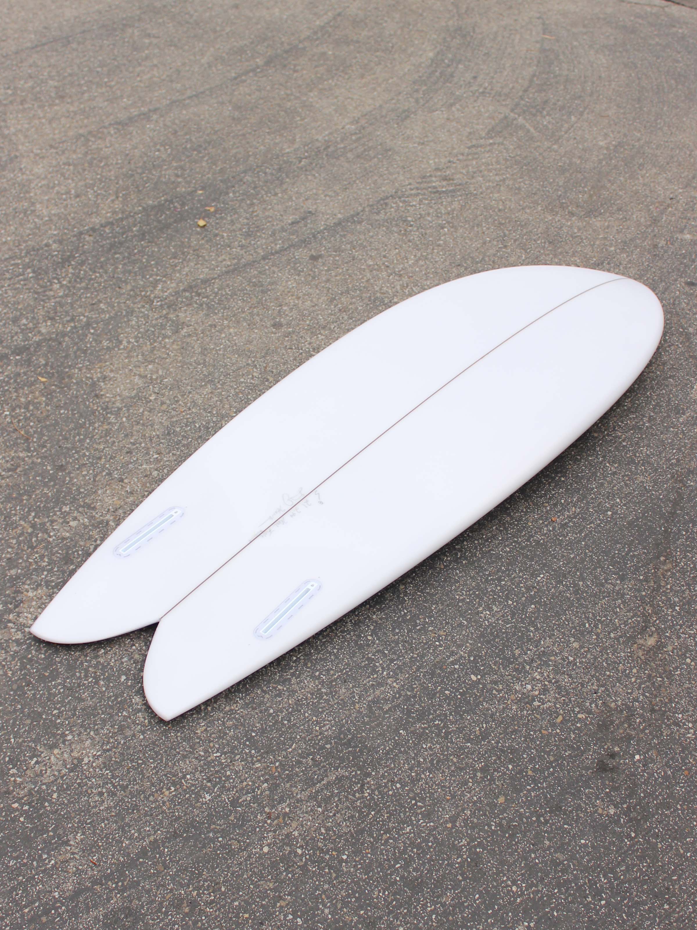 5'8 Rainbow Fish - Clear - Mollusk Surf Shop