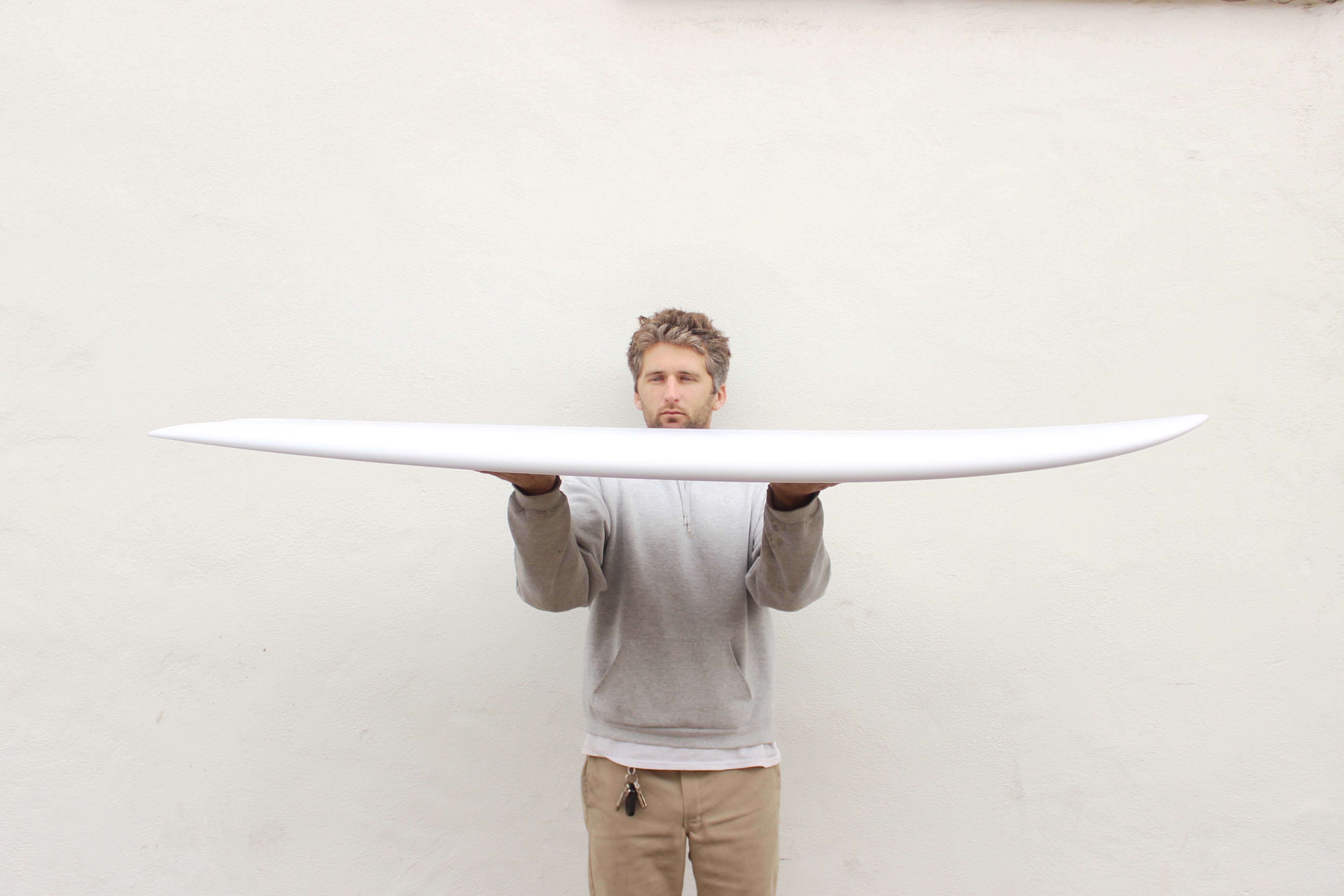 5'8 Rainbow Fish - Clear - Mollusk Surf Shop