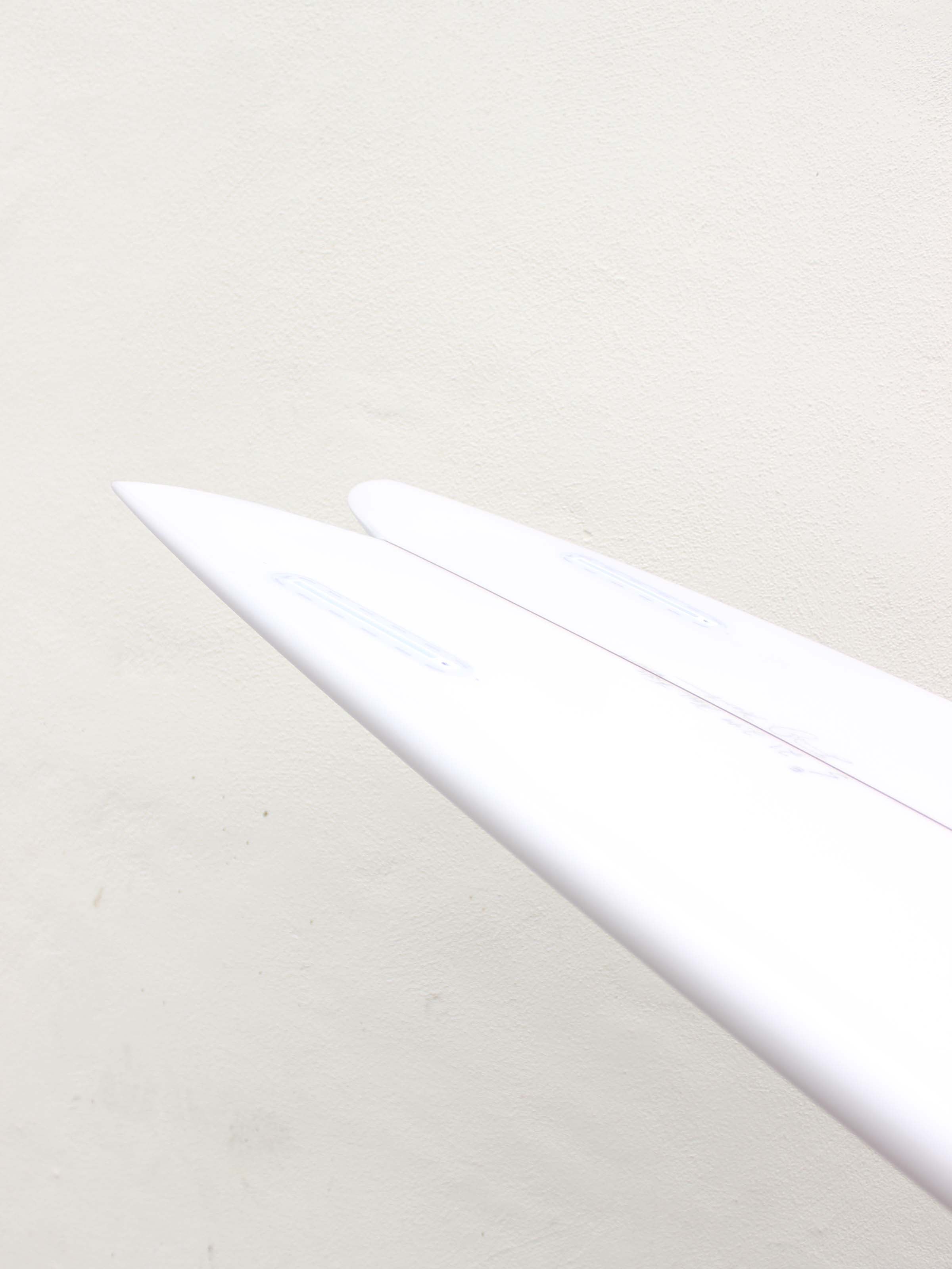 5'8 Rainbow Fish - Clear - Mollusk Surf Shop - description