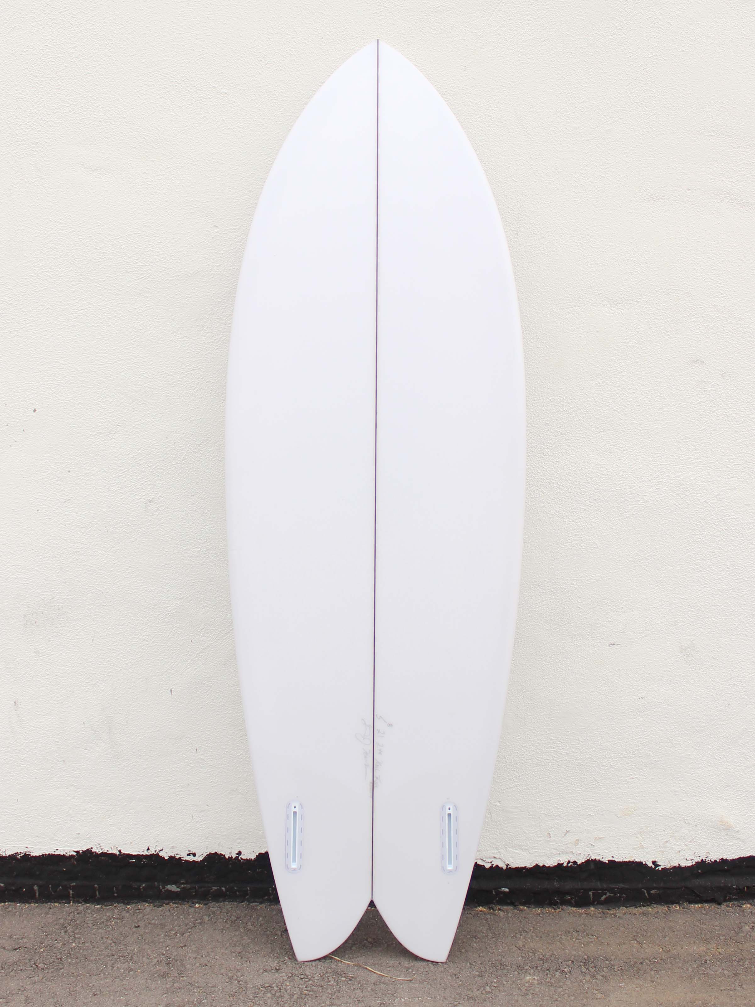 5'8 Rainbow Fish - Clear - Mollusk Surf Shop