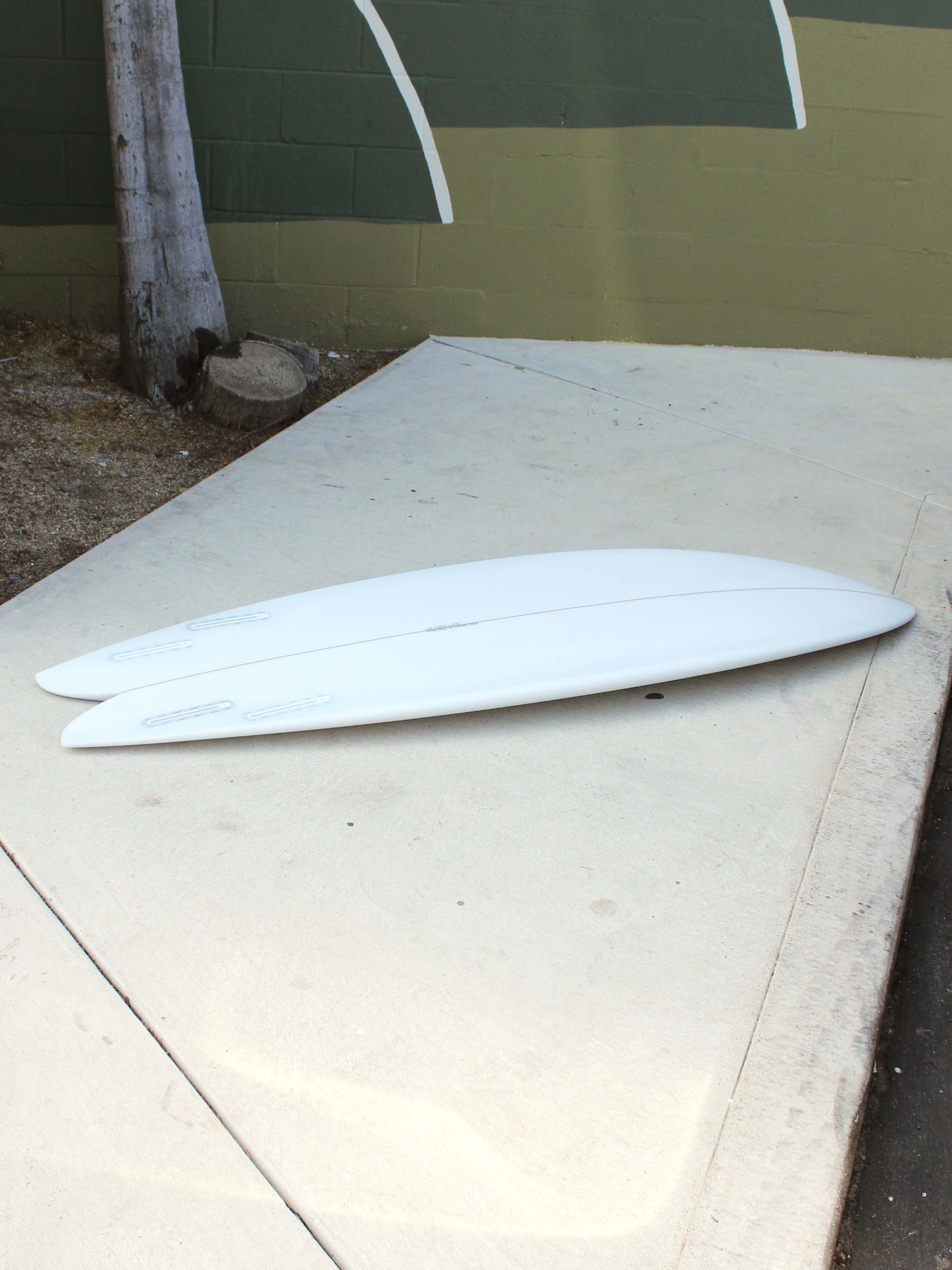 5'8 Simon Shapes Quad Fish - Mollusk Surf Shop