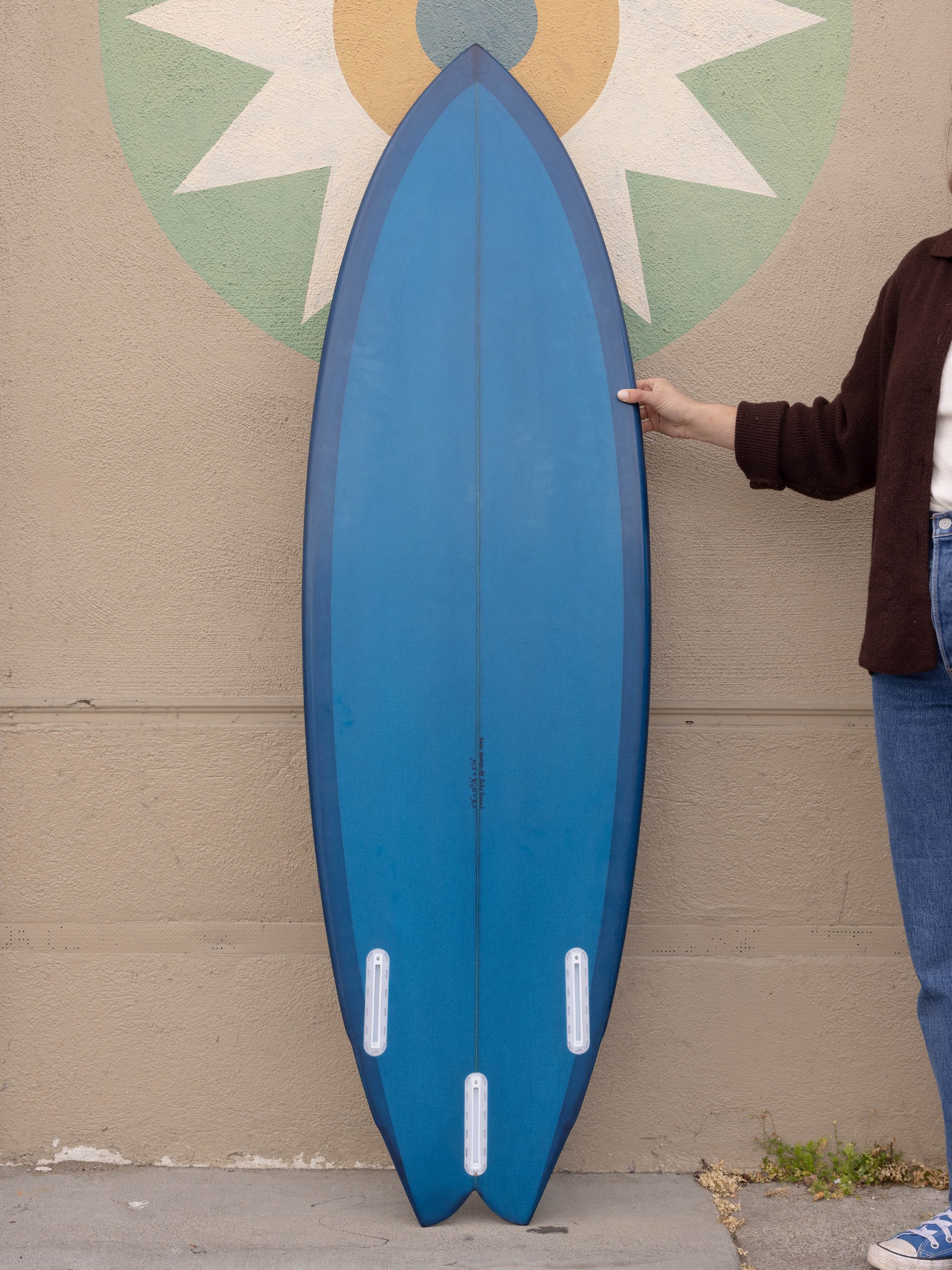 5'8 Simon Shapes Twin + 1 - Mollusk Surf Shop