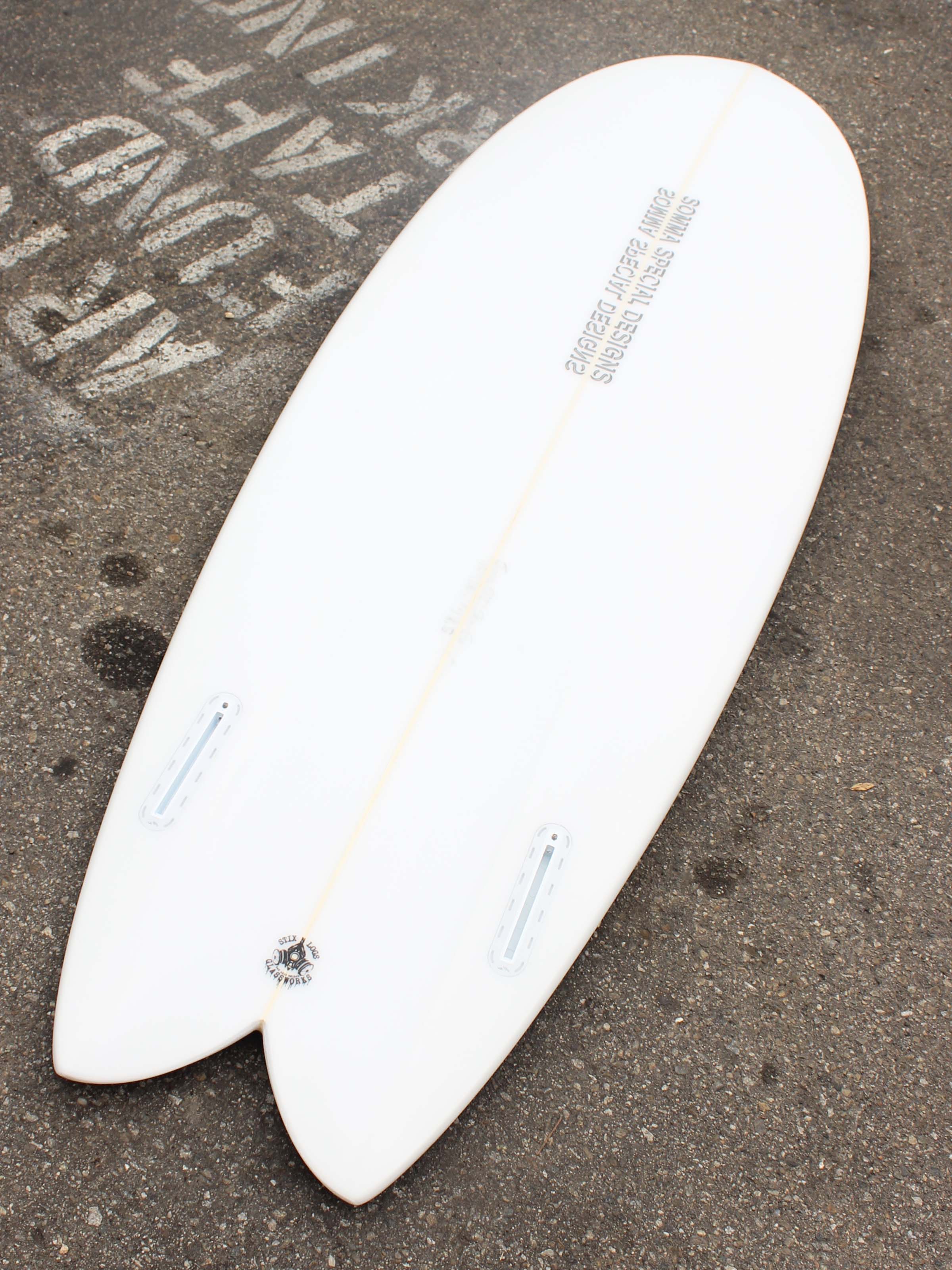 5'8 Somma Special Designs Twin Fish - Mollusk Surf Shop