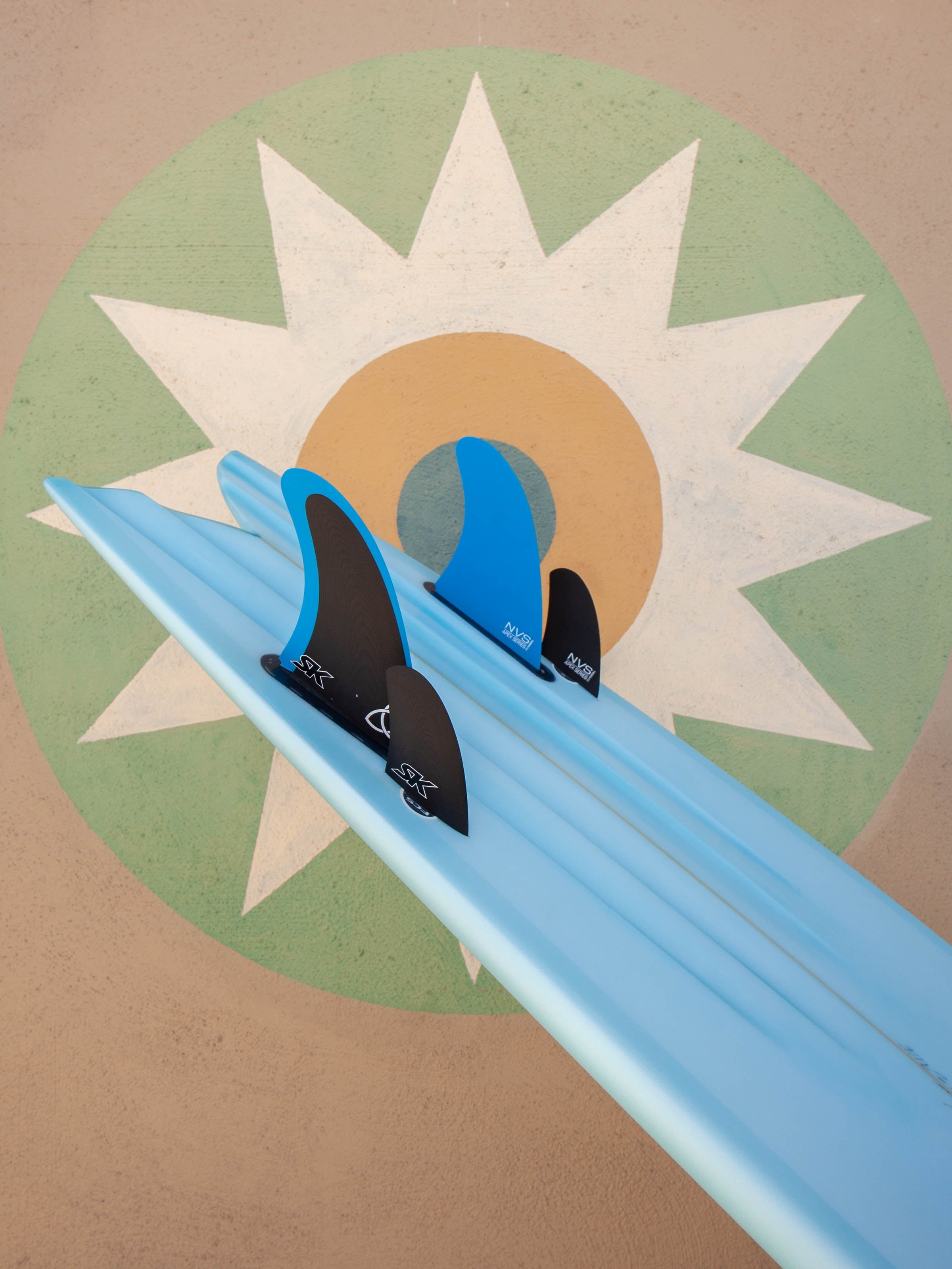 5'8 Stu Kenson Rocket Fish Twinzer - Mollusk Surf Shop - description