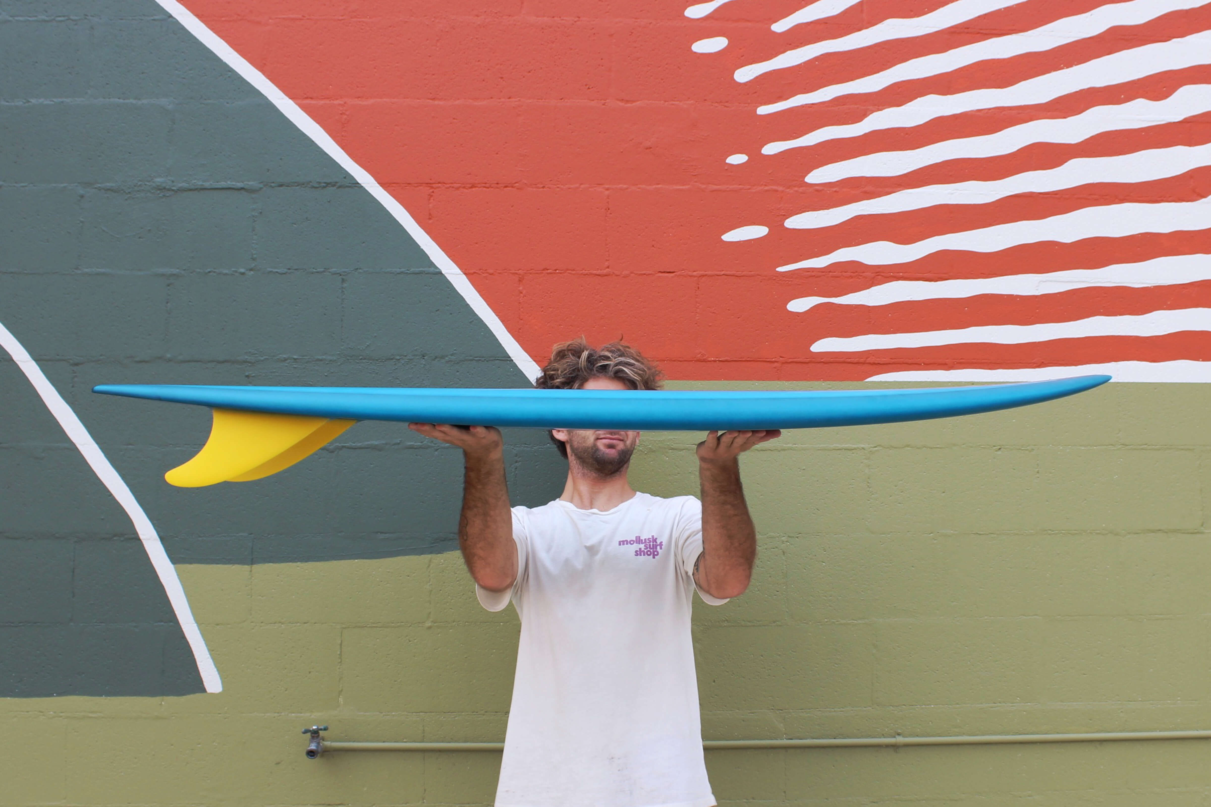 5'8 Tyler Warren Dream Fish - Turquoise - Mollusk Surf Shop