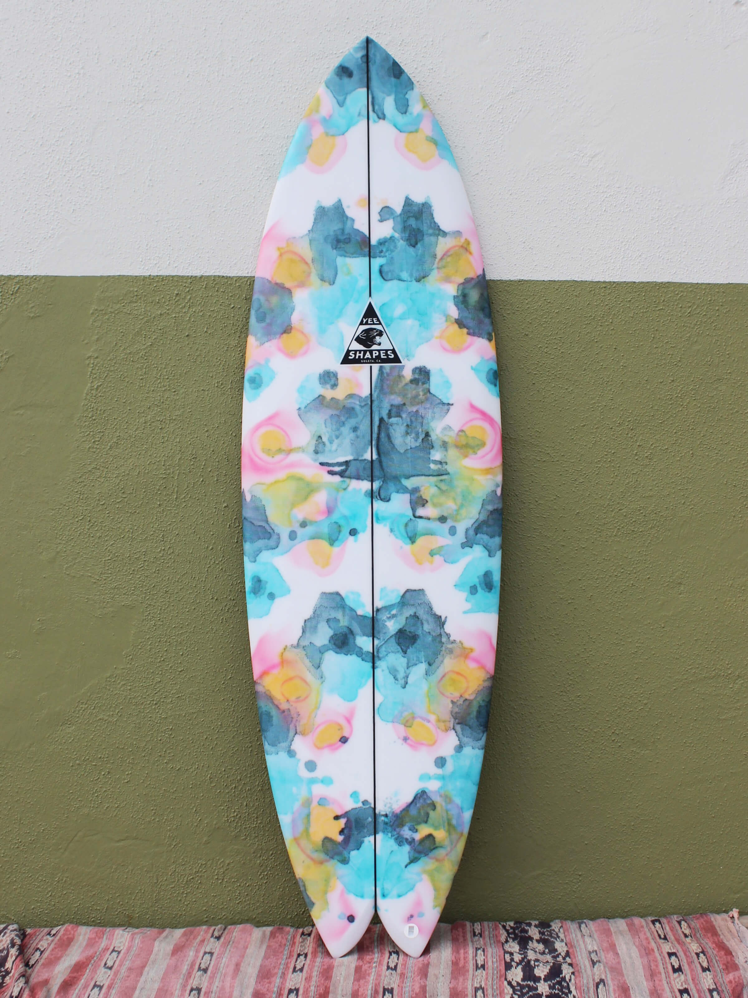 5'8 Yee Shapes Twin Fin - Mollusk Surf Shop