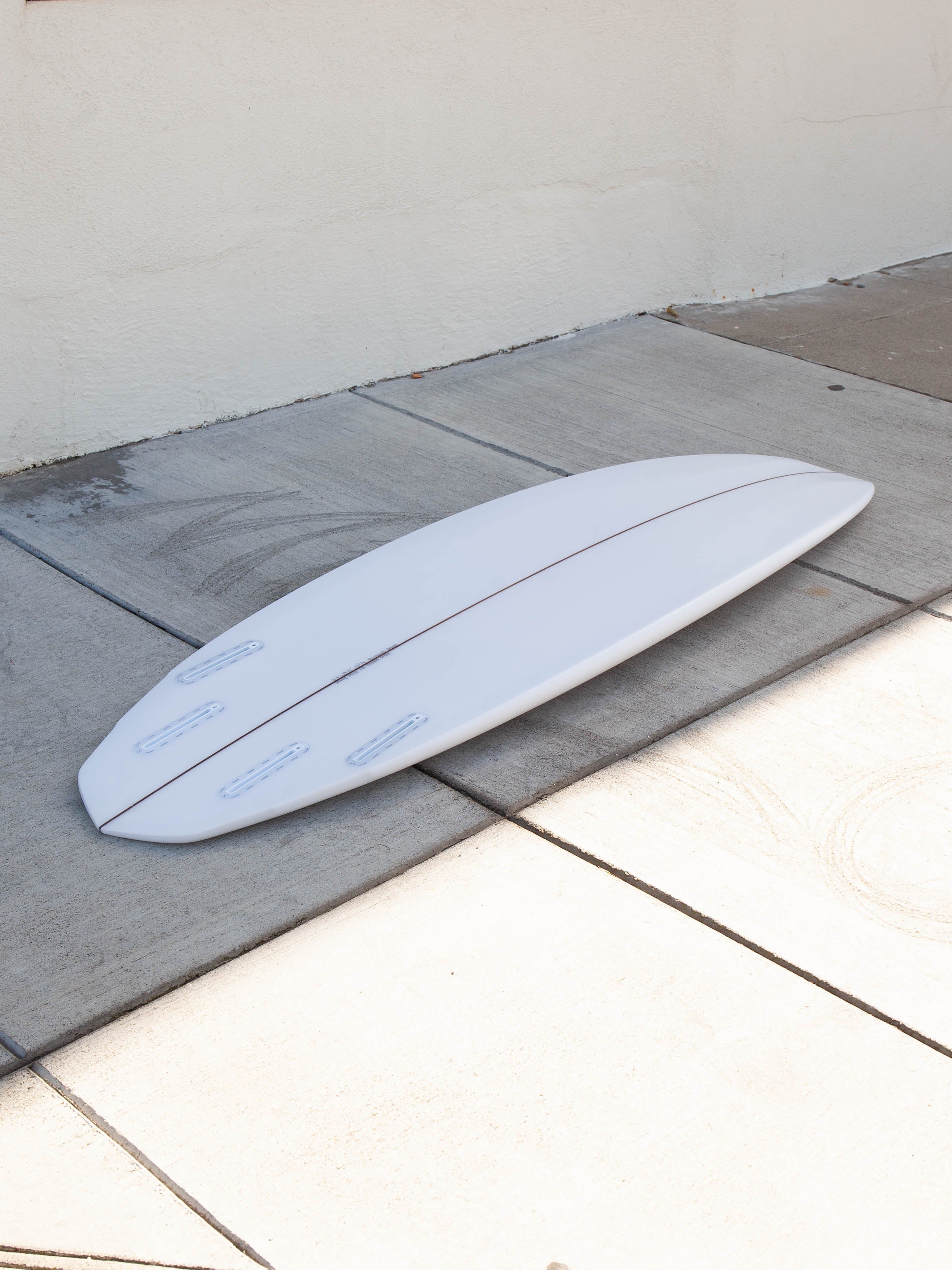 5'9 Simon Shapes Diamond Tail Quad - Mollusk Surf Shop