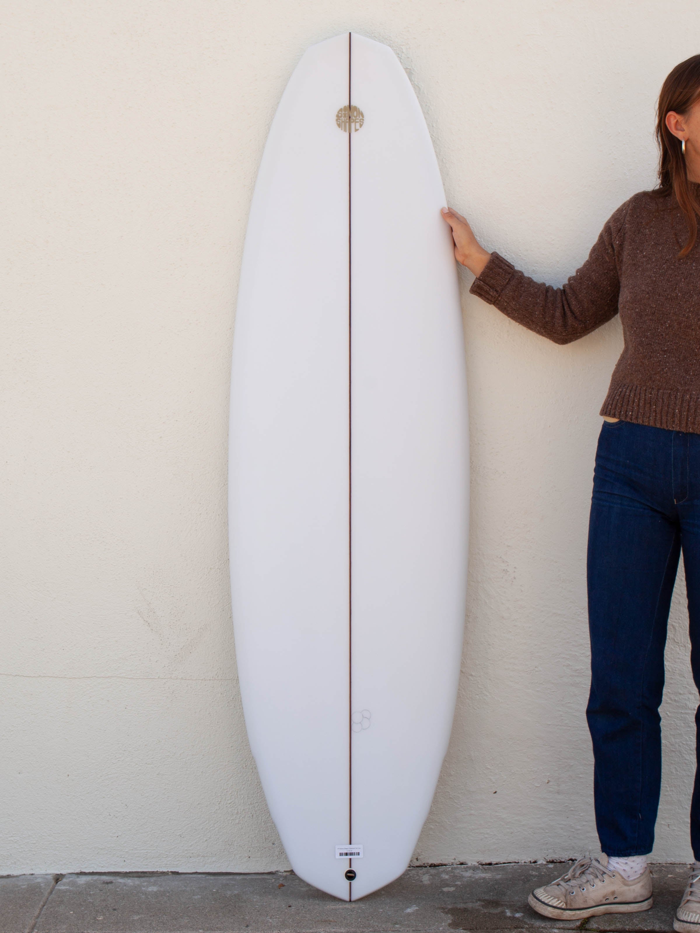 5'9 Simon Shapes Diamond Tail Quad - Mollusk Surf Shop