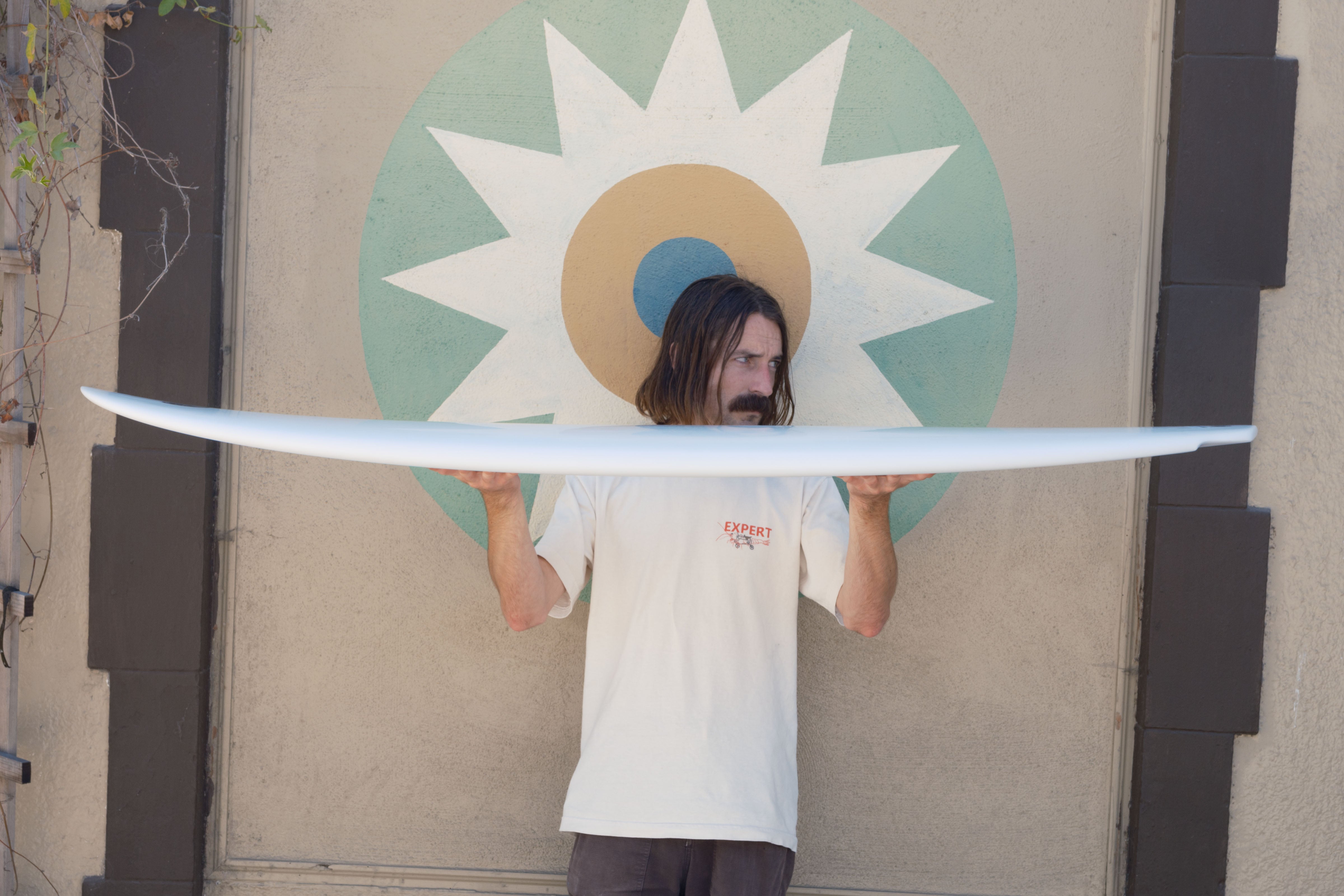 5'9 Simon Shapes Diamond Tail Step Bottom Quad - Mollusk Surf Shop